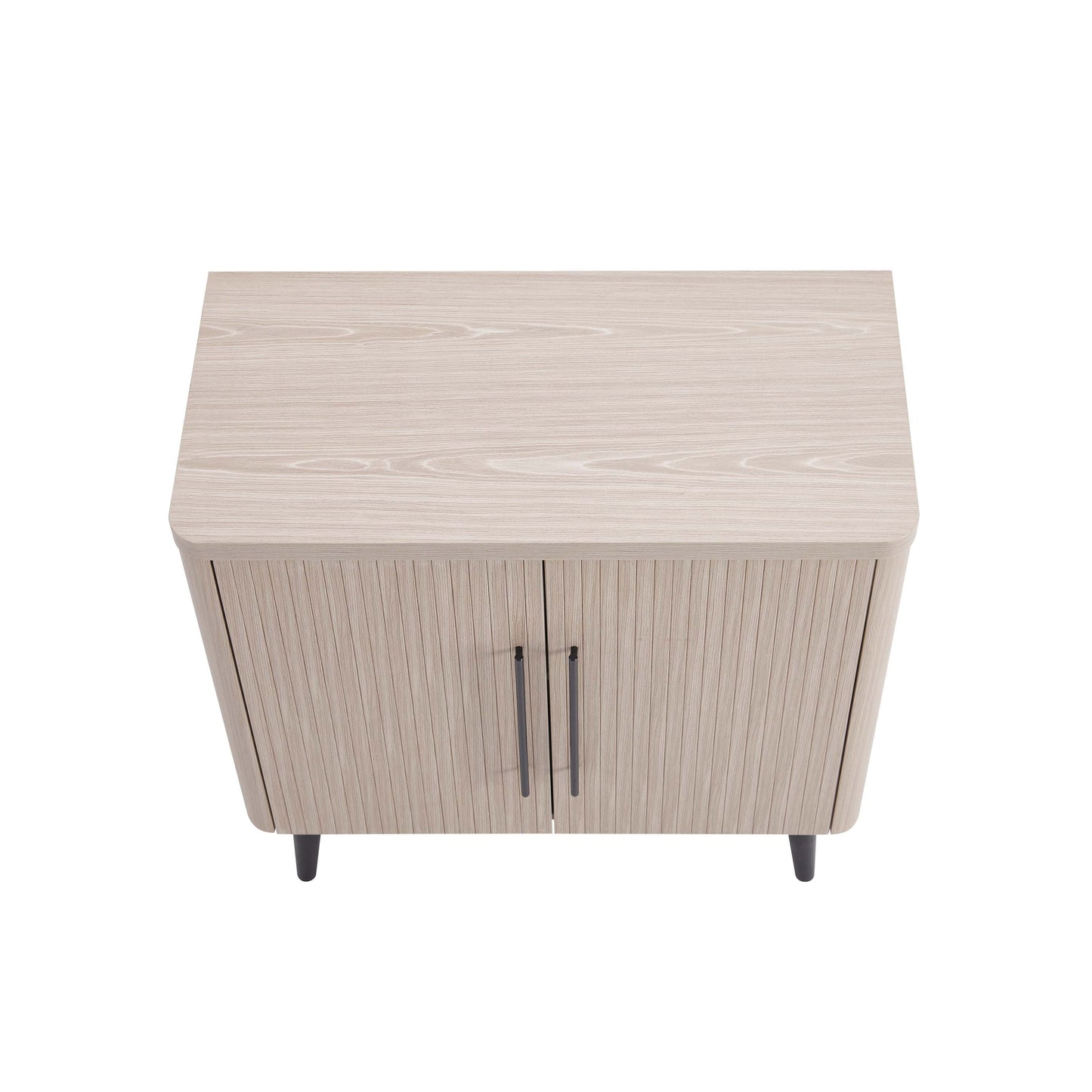 Jodie Accent Cabinet in Whitewashed Oak - Ornate Home