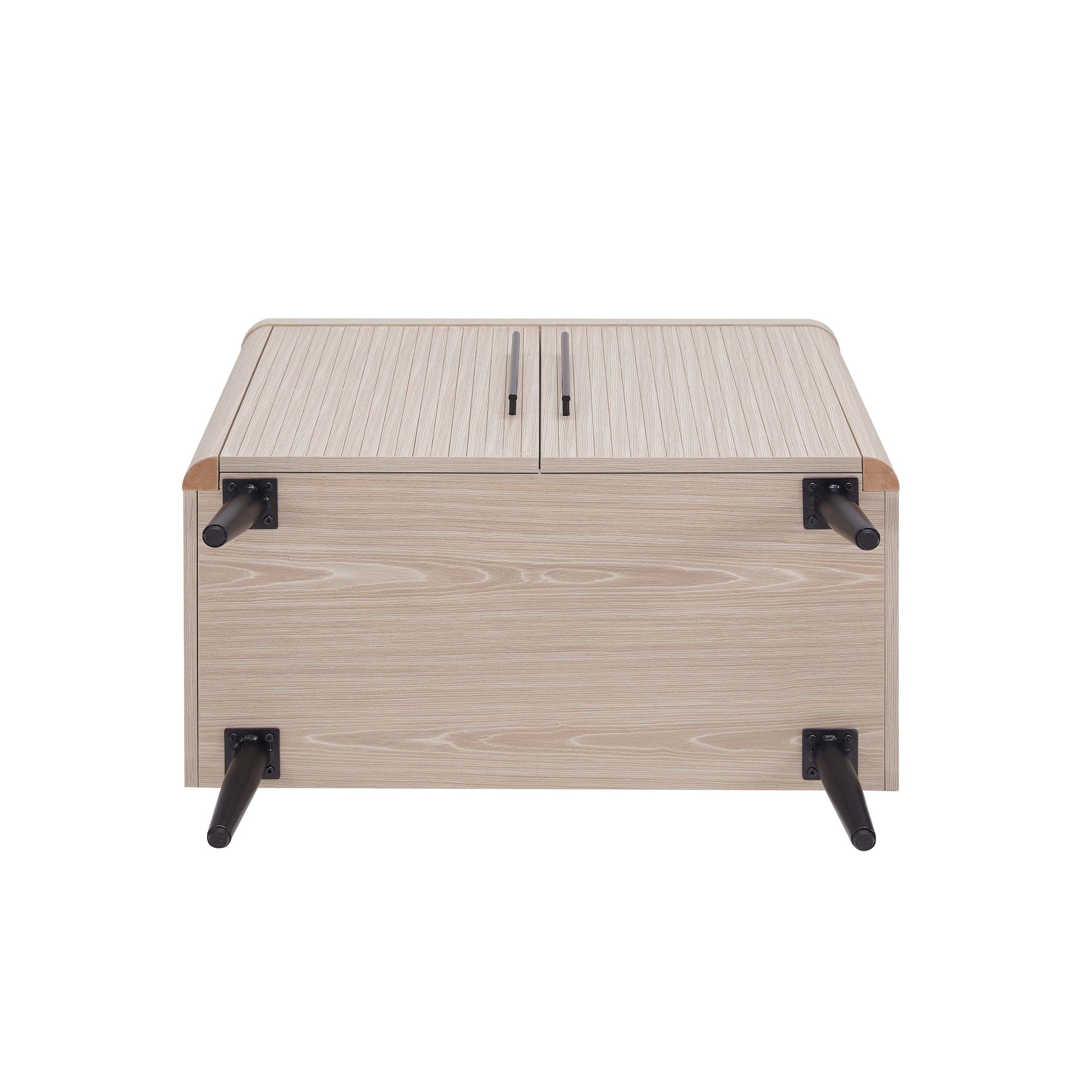 Jodie Accent Cabinet in Whitewashed Oak - Ornate Home