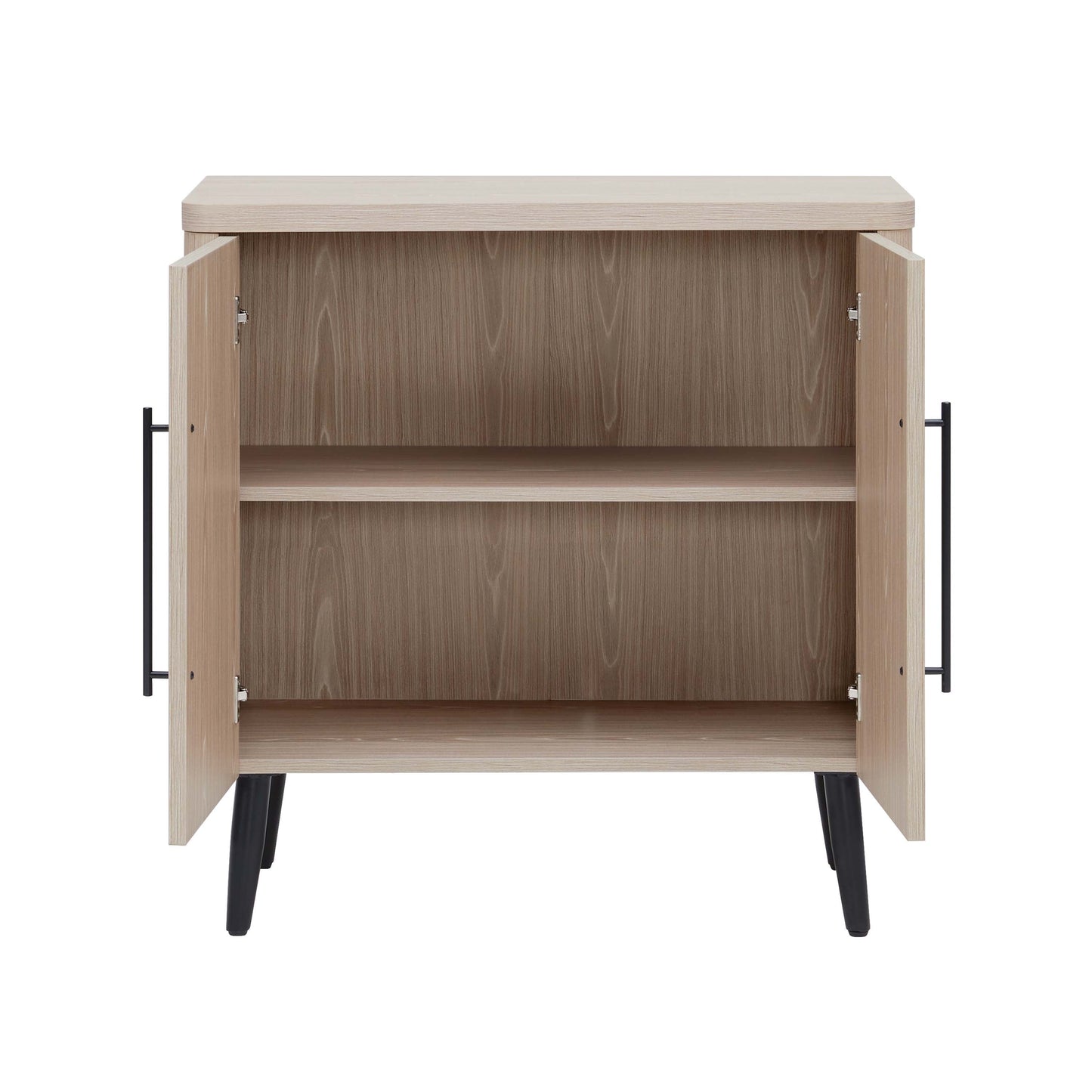 Jodie Accent Cabinet in Whitewashed Oak - Ornate Home