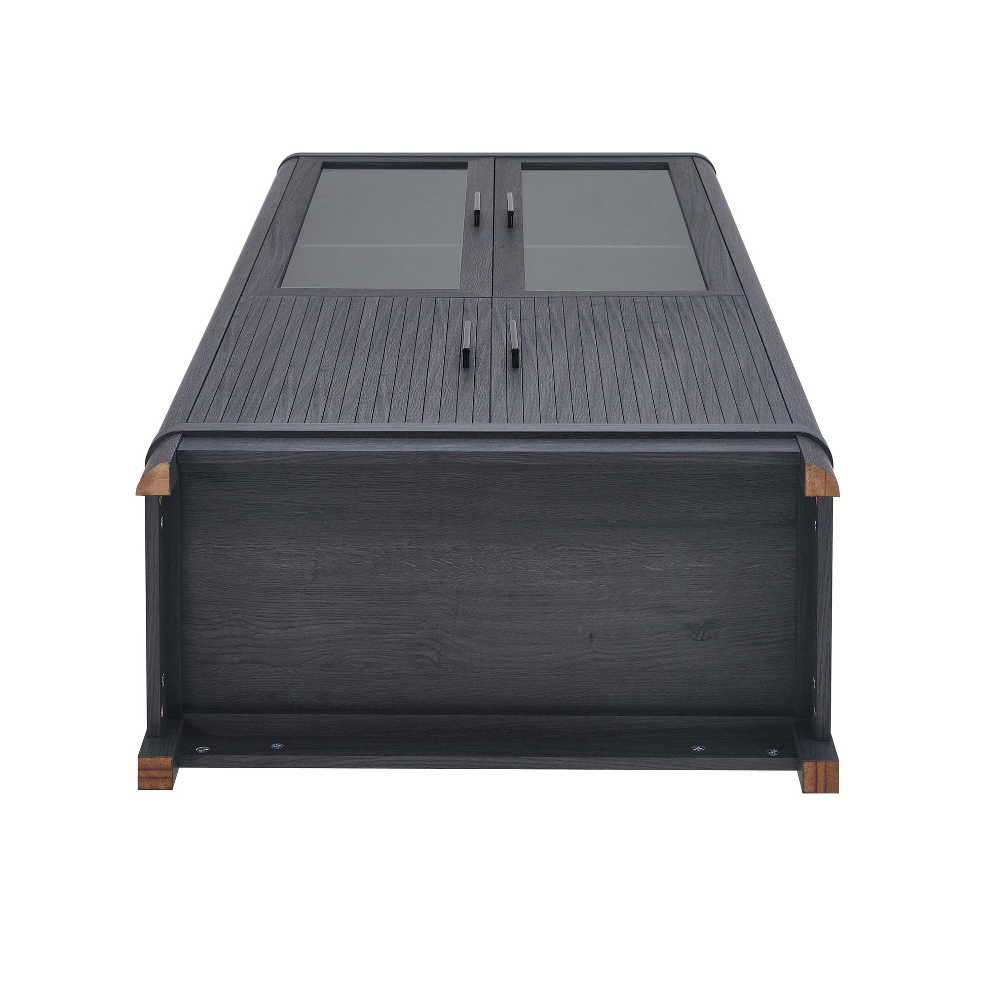 Jodie Bookcase in Charcoal Grey - Ornate Home