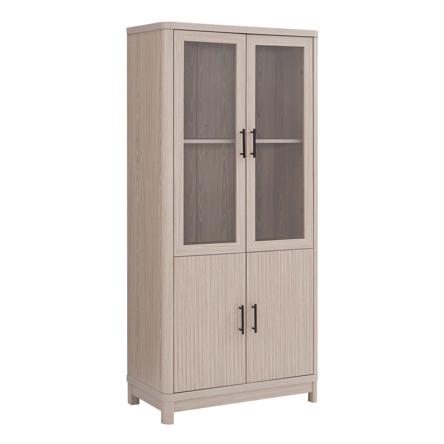 Jodie Bookcase in Whitewashed Oak - Ornate Home