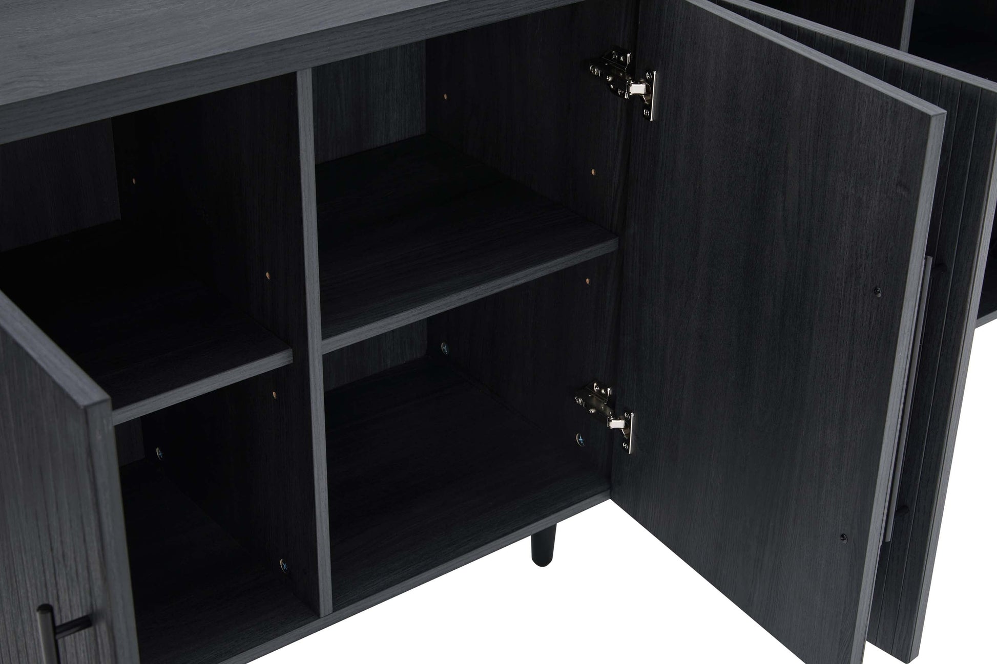 Jodie Sideboard in Charcoal Grey - Ornate Home