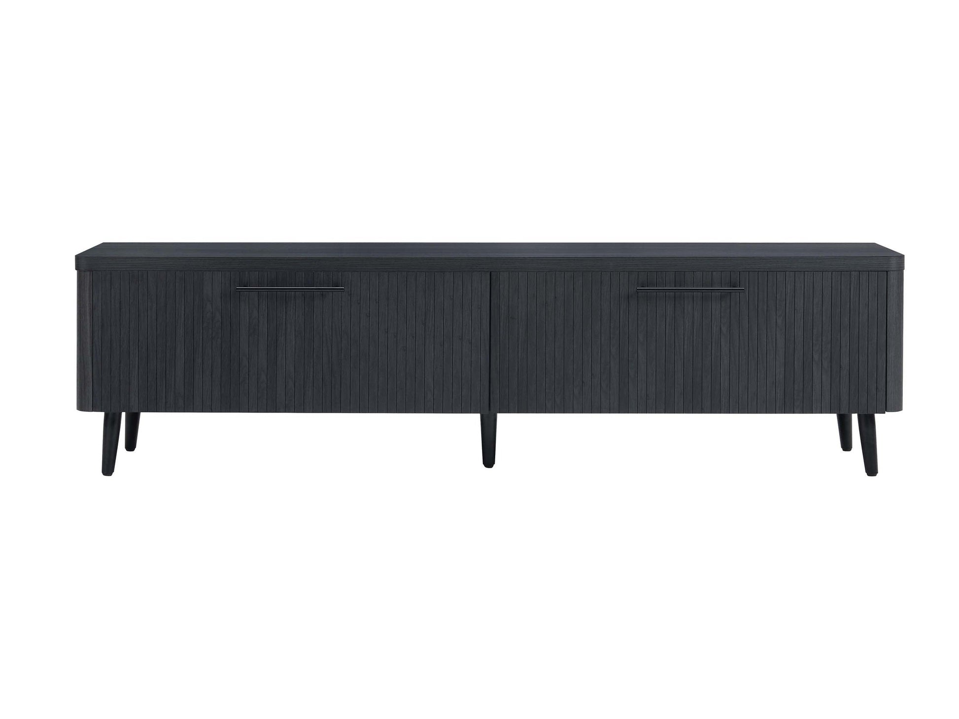 Jodie TV Stand in Charcoal Grey - Ornate Home