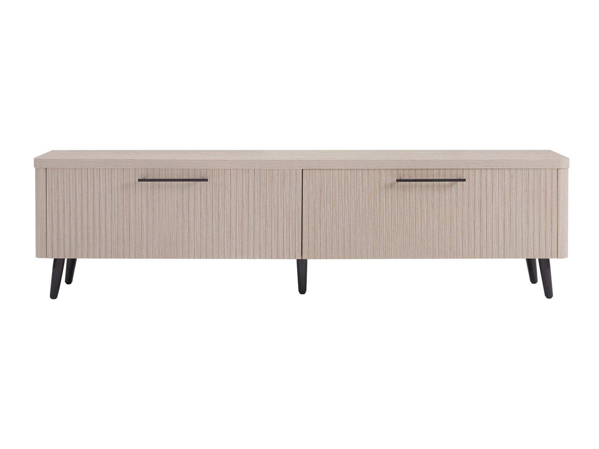 Jodie TV Stand in Whitewashed Oak - Ornate Home
