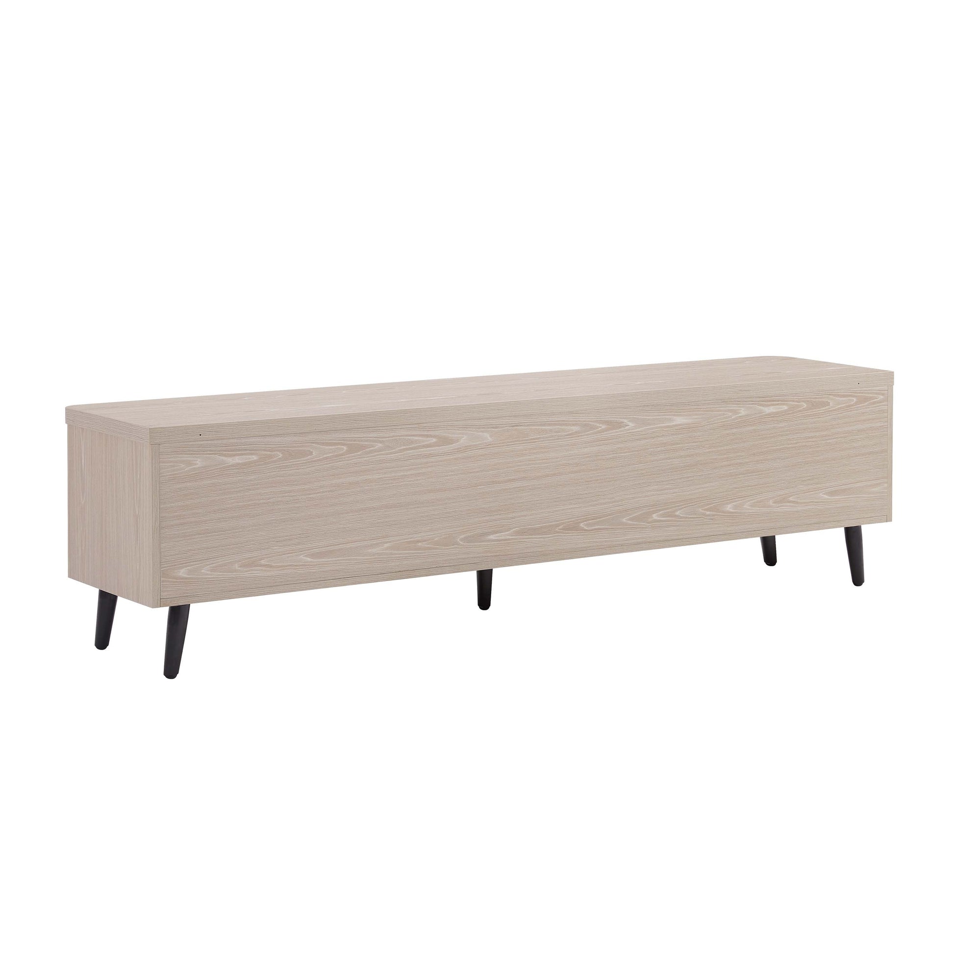 Jodie TV Stand in Whitewashed Oak - Ornate Home
