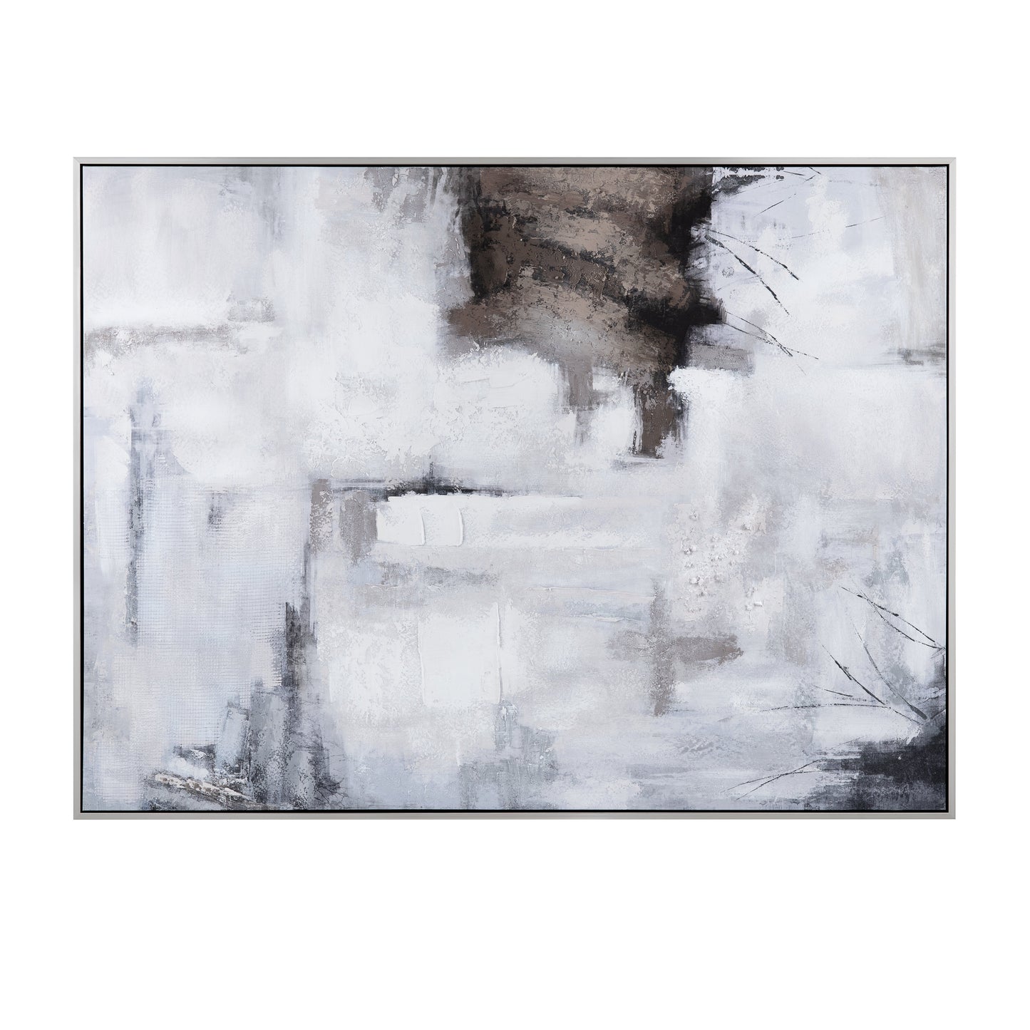 Johnson Brown/Grey Canvas - Ornate Home