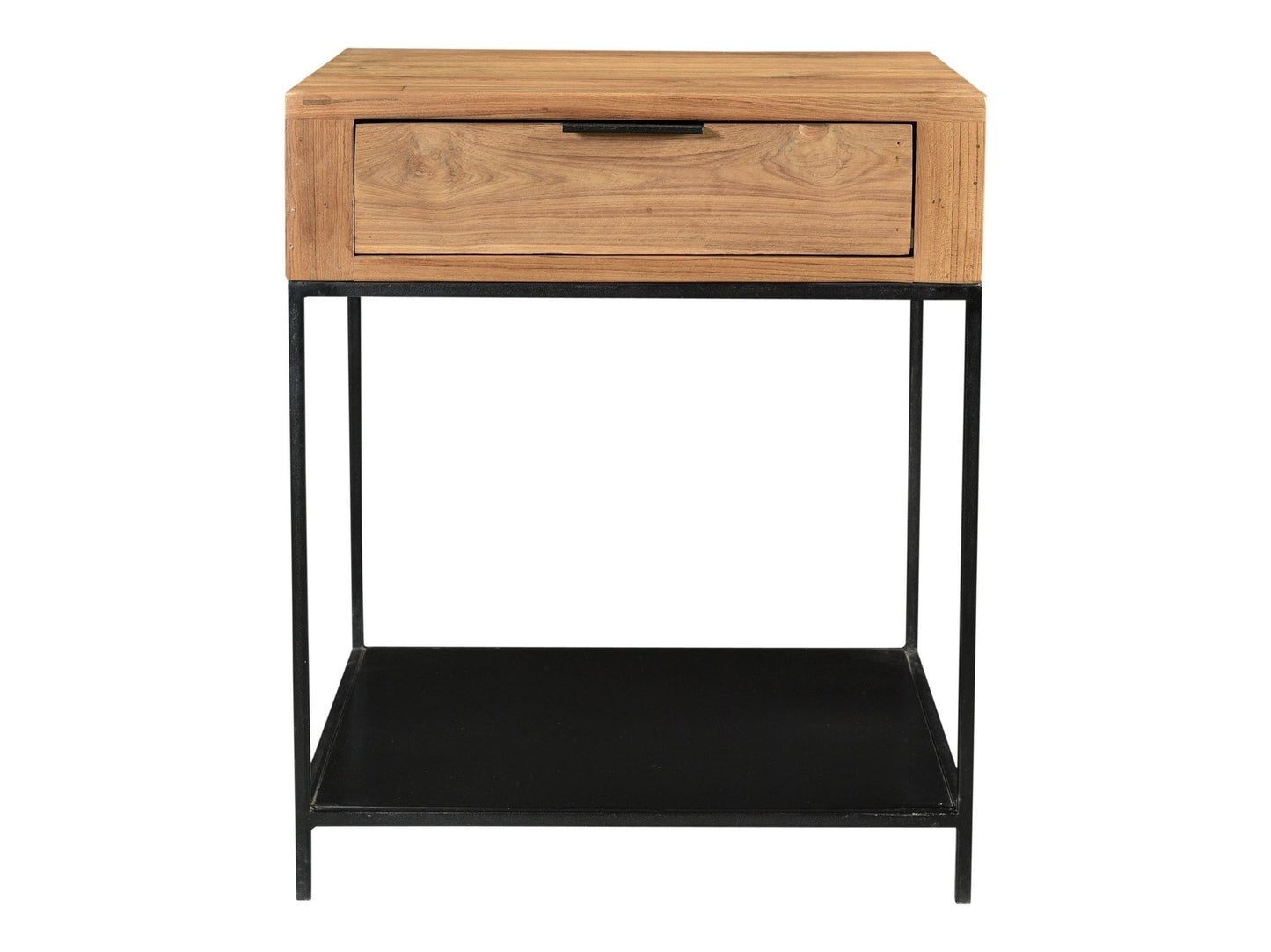 Joliet Natural Side Table - Ornate Home