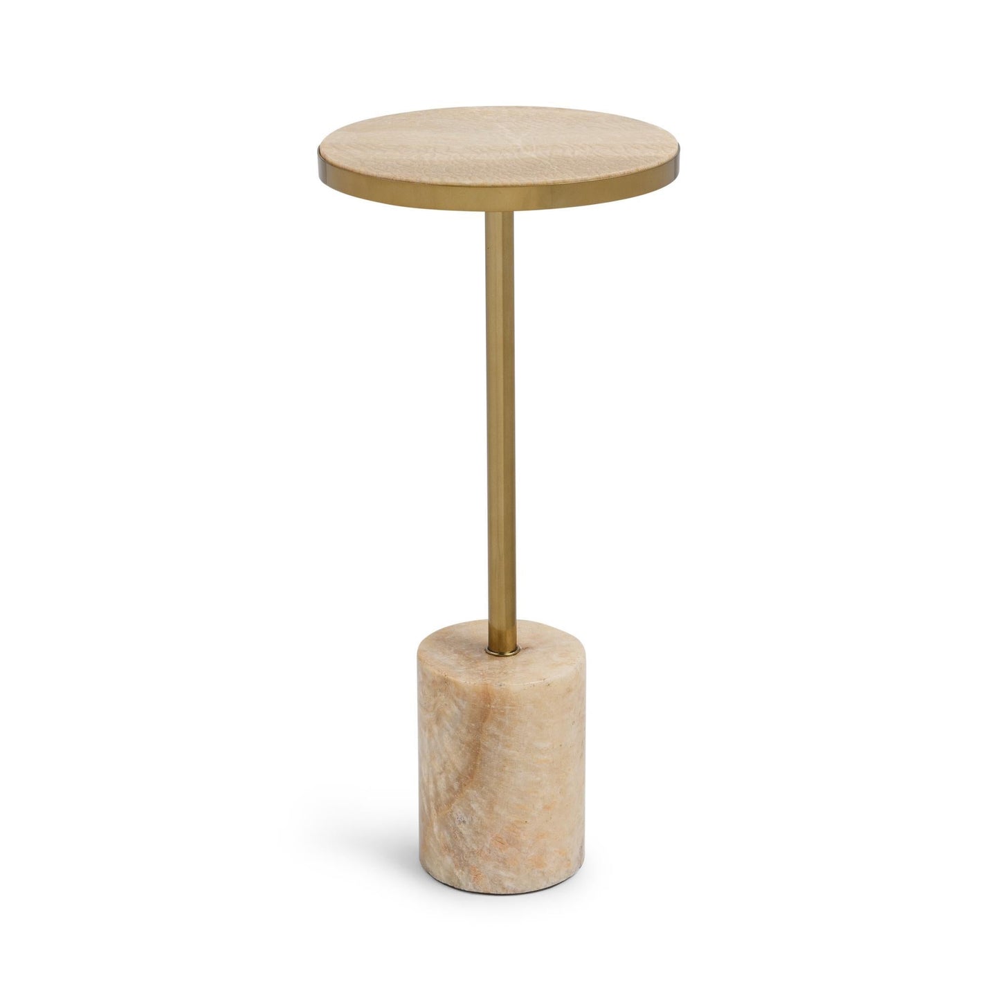 Jordyn Champagne Medium Accent Table - Ornate Home