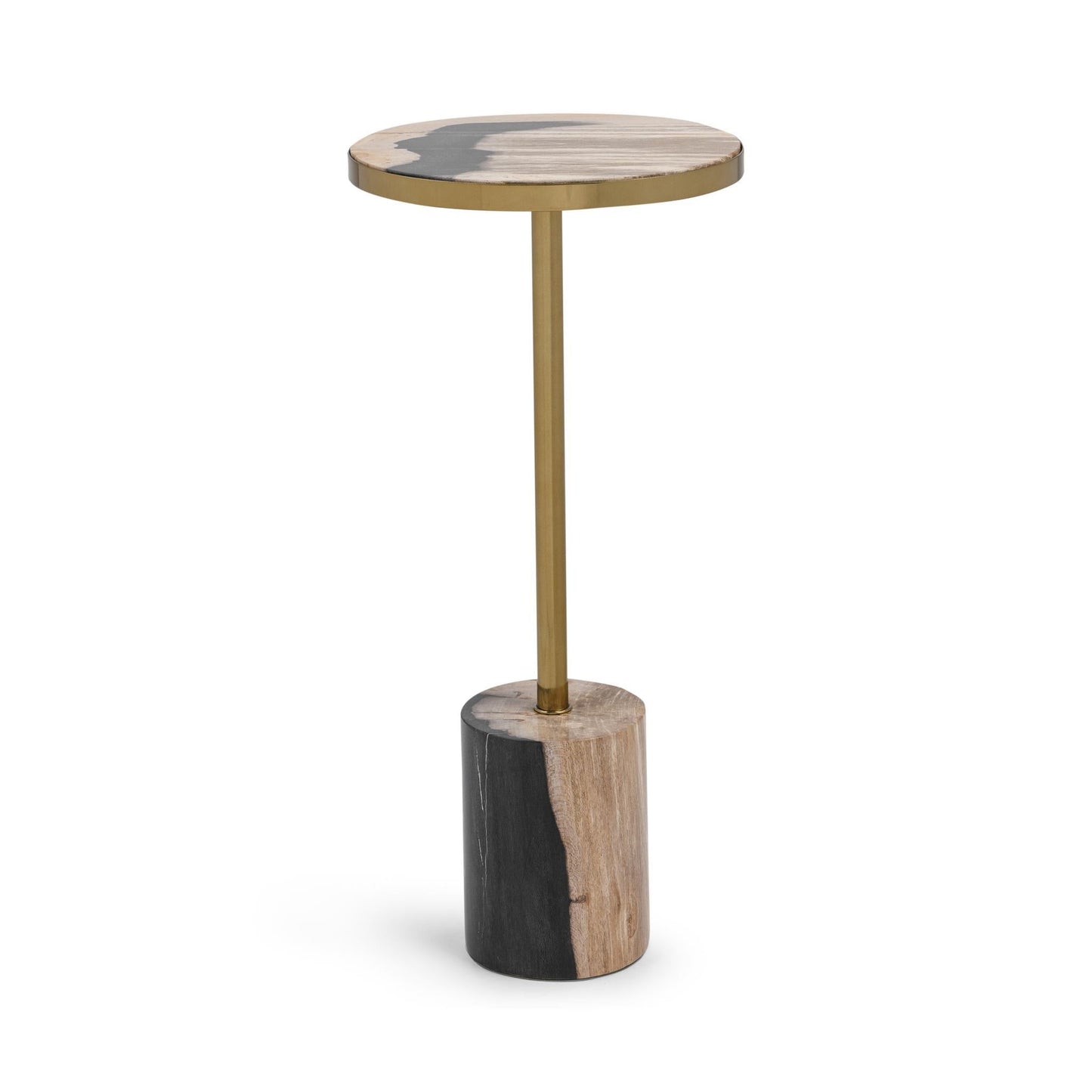 Jordyn Molten Husk Small Accent Table - Ornate Home