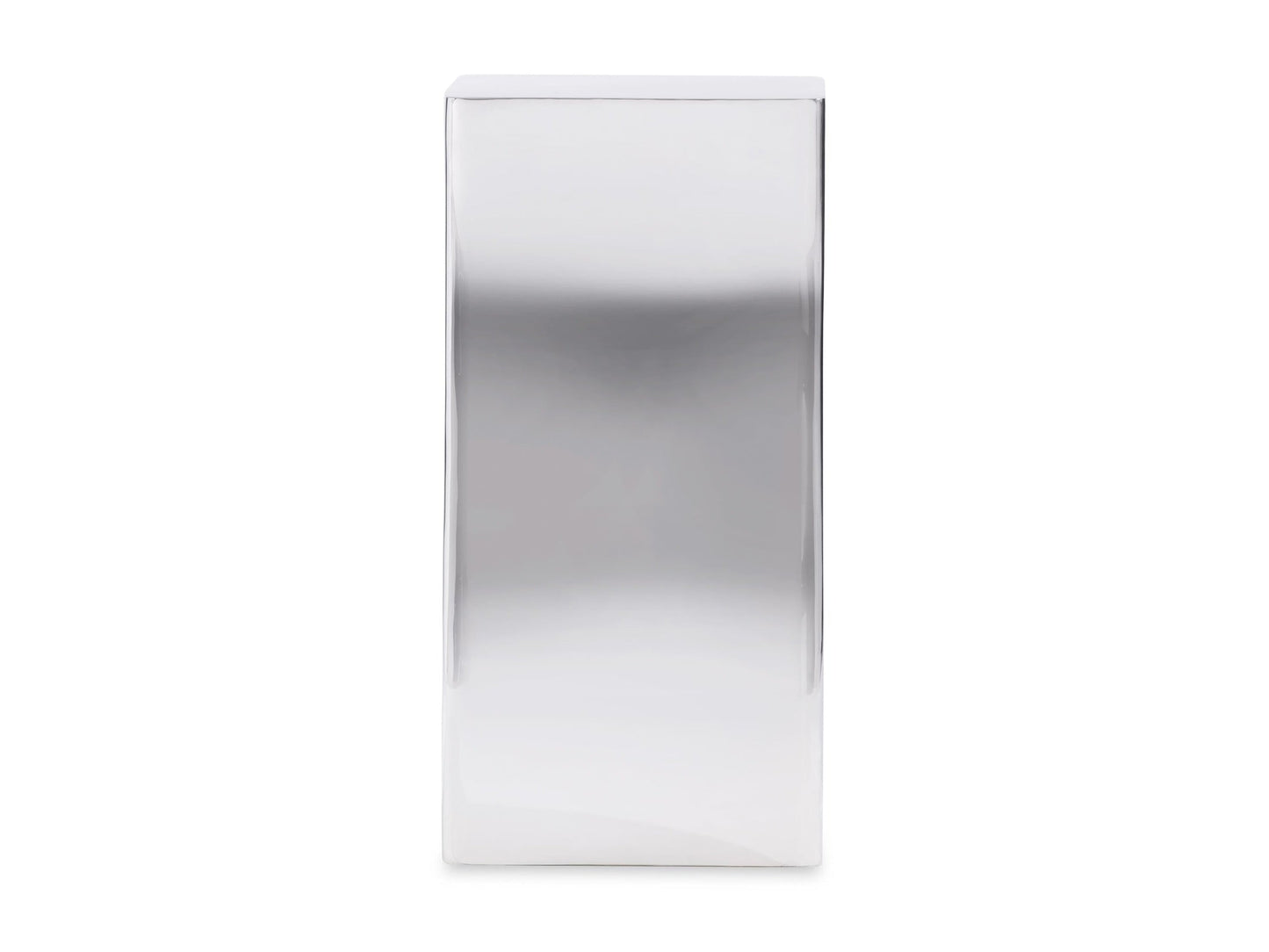 Joss Polished Stainless Steel Accent Table - Ornate Home