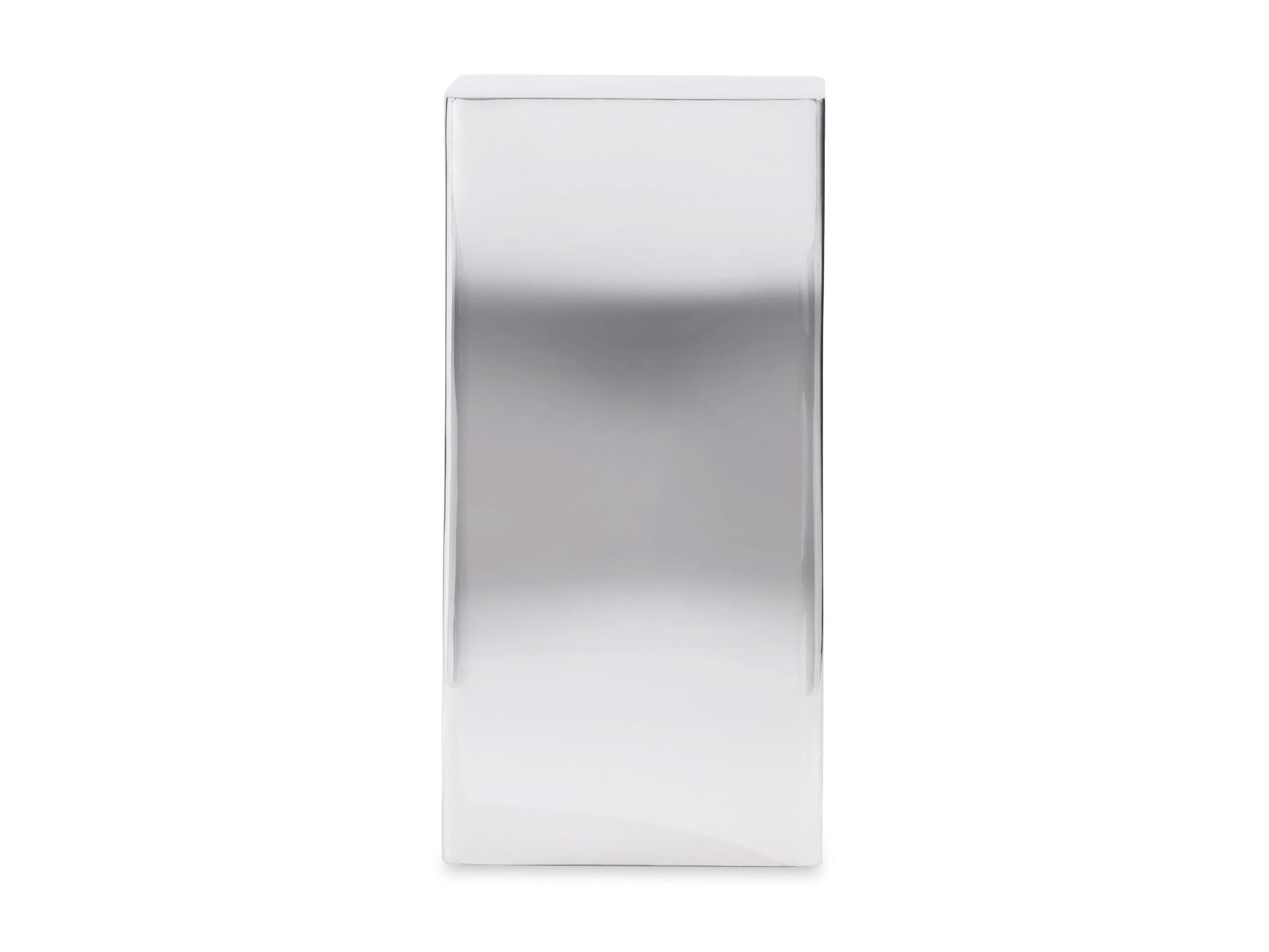 Joss Polished Stainless Steel Accent Table - Ornate Home