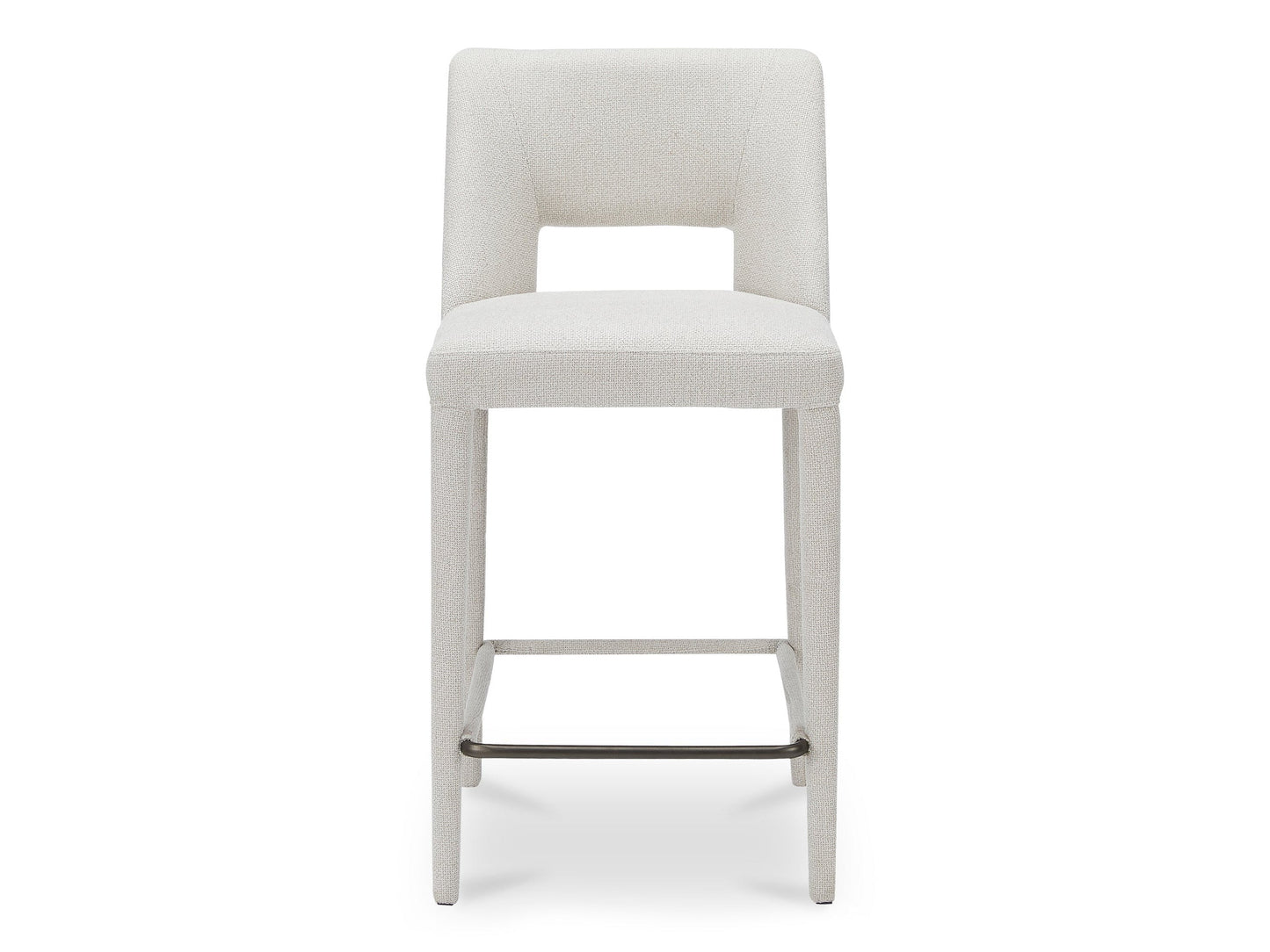 Joyce Beige Counter Stool - Ornate Home