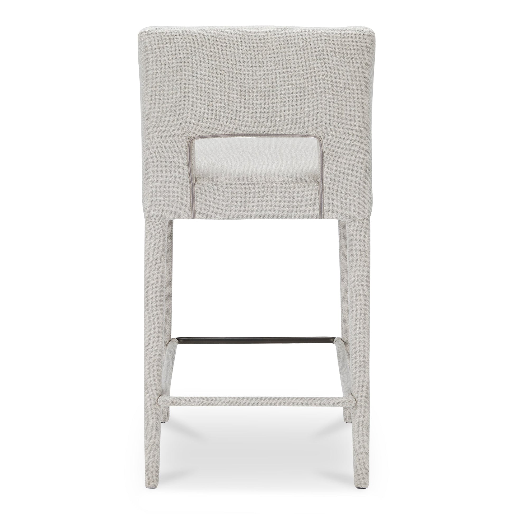 Joyce Beige Counter Stool - Ornate Home