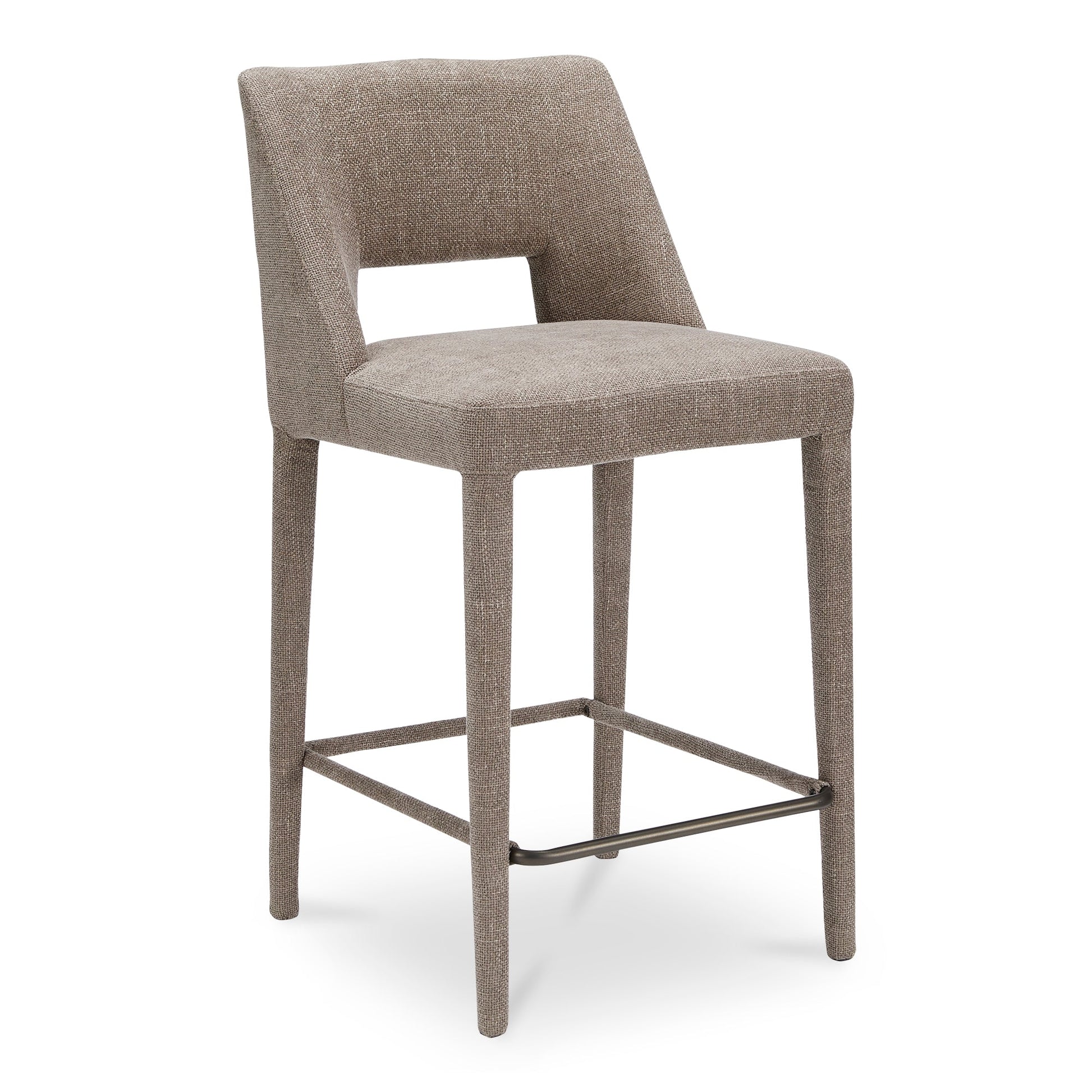 Joyce Light Brown Counter Stool - Ornate Home