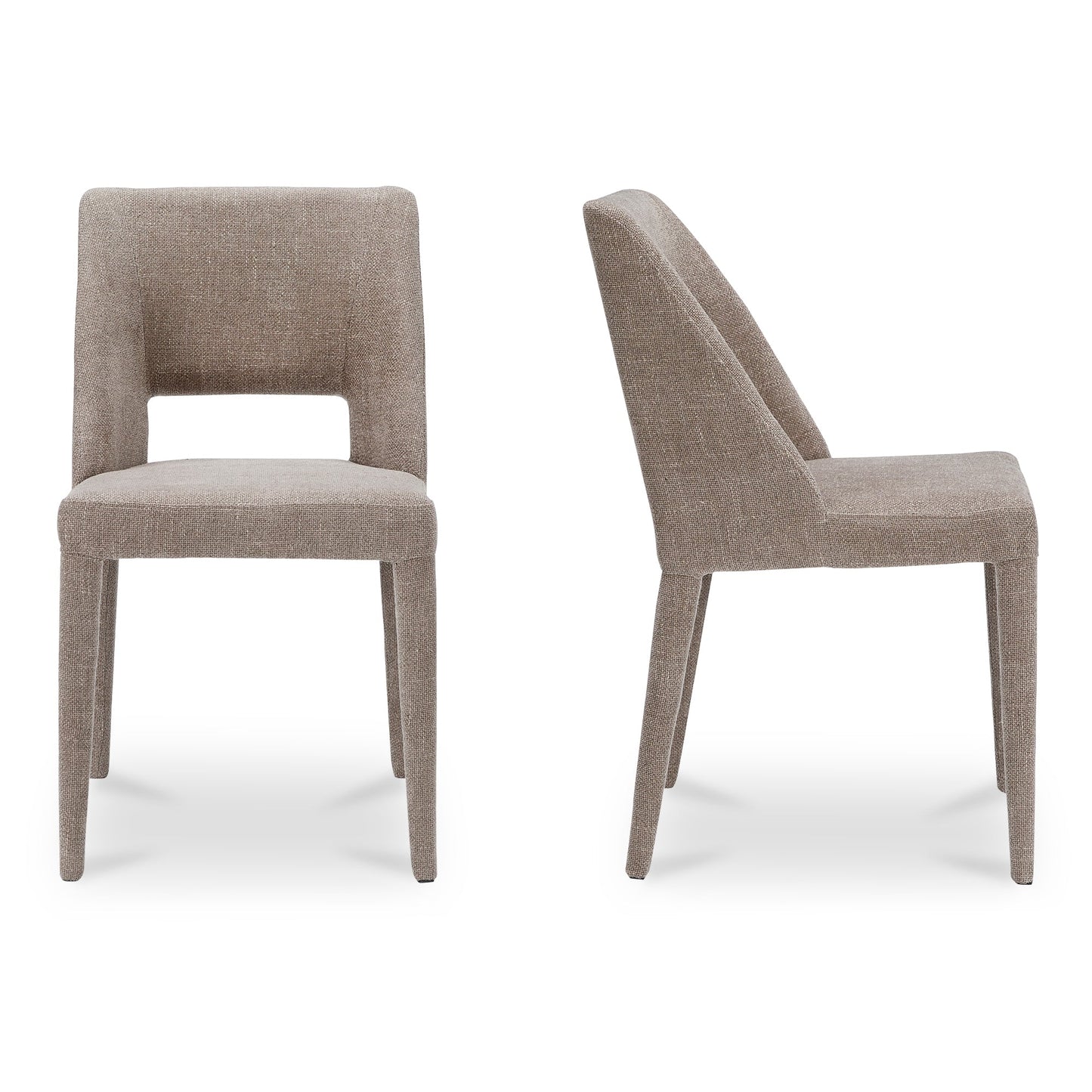 Joyce Light Brown Dining Chair (Set of 2) - Ornate Home