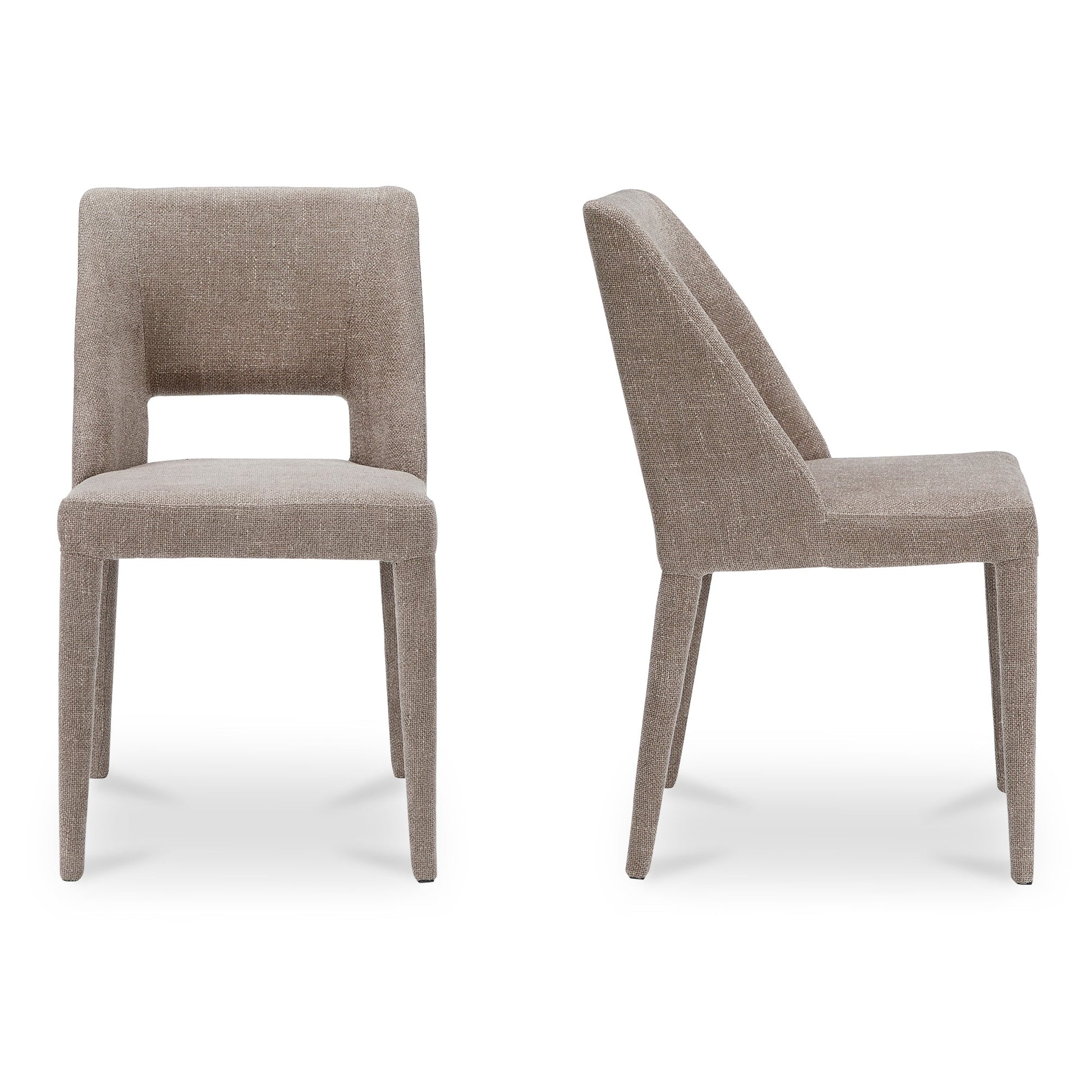 Joyce Light Brown Dining Chair (Set of 2) - Ornate Home