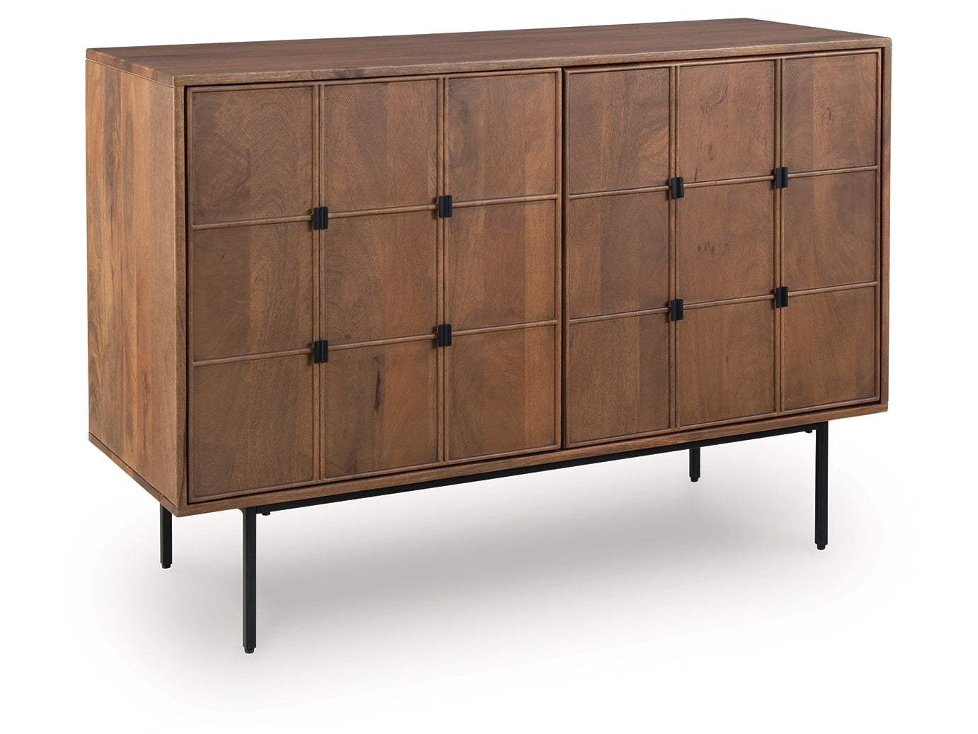 Juddins Brown Accent Cabinet- Viva Furn
