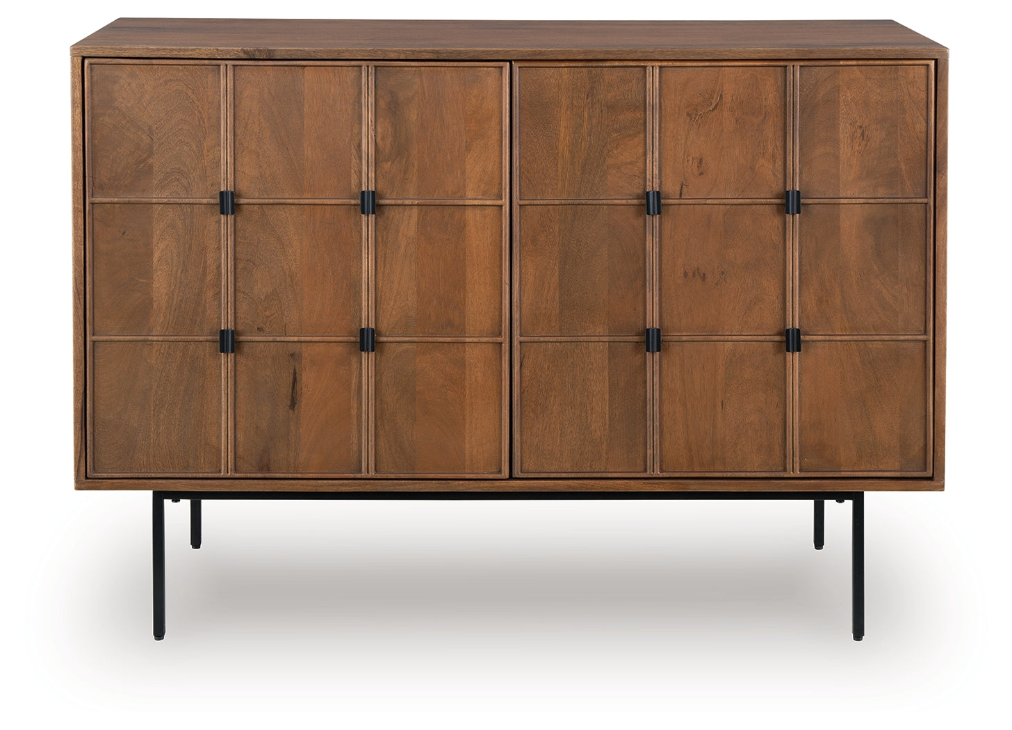 Juddins Brown Accent Cabinet- Viva Furn