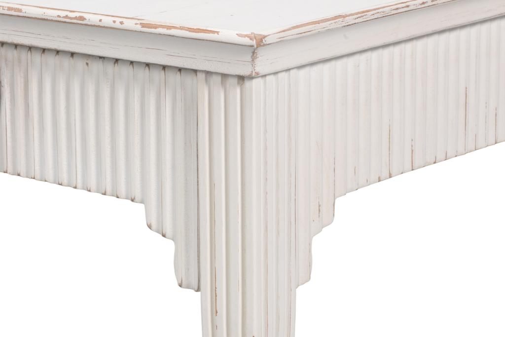 Jude Bungalow White Side Table - Ornate Home