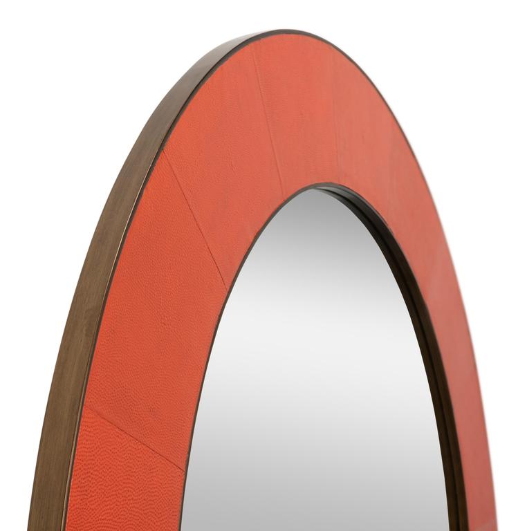 Judith Orange Mirror - Ornate Home