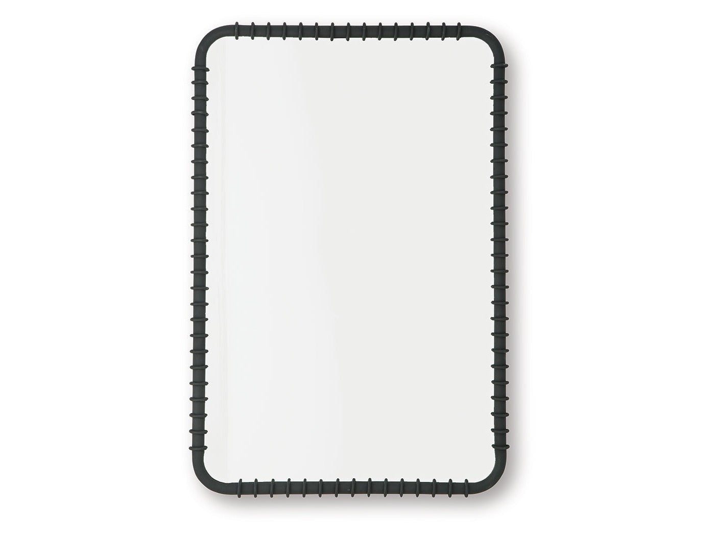 Judlow Black Accent Mirror- Viva Furn