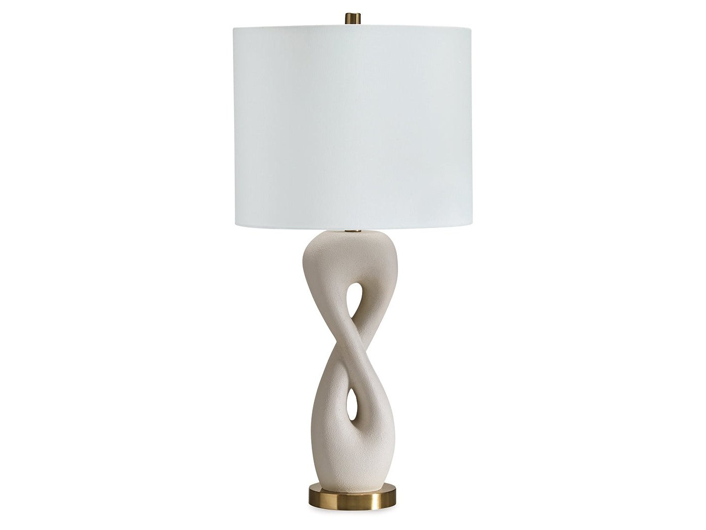 Judrich White/Gold Poly Table Lamp (1/CN)- Viva Furn