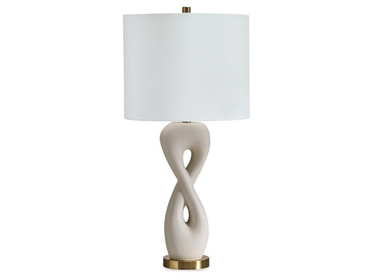 Judrich White/Gold Poly Table Lamp (1/CN)- Viva Furn