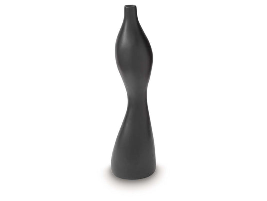 Judsen Black Vase- Viva Furn