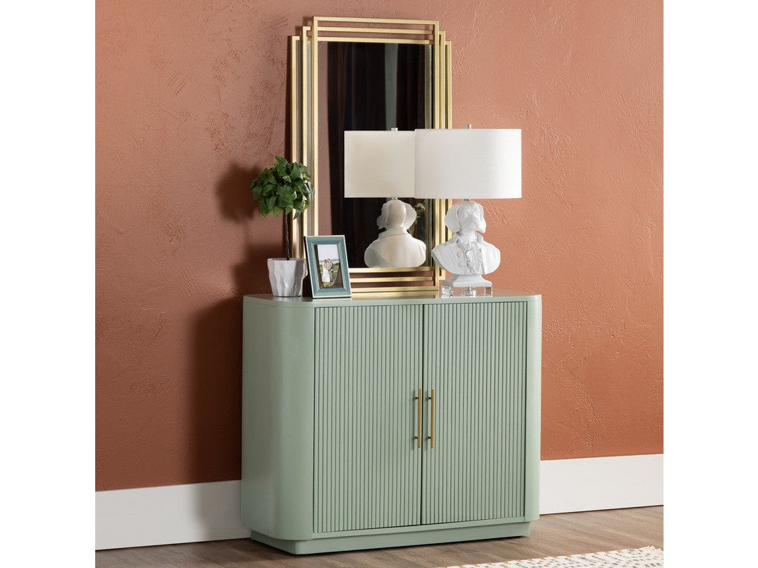 Julia Green Two-Door Cabinet - Ornate Home