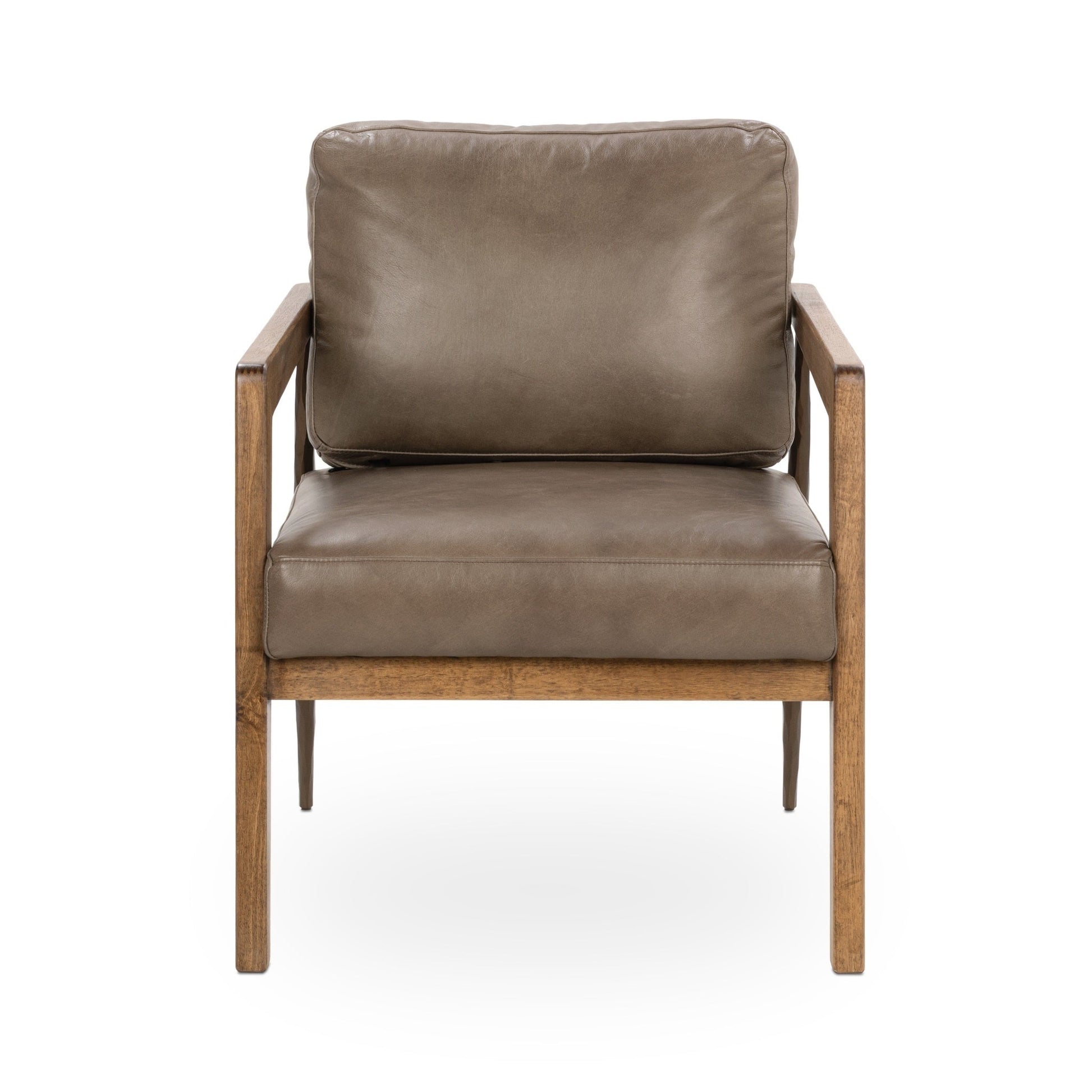 Julia Truffle Brown Accent Chair - Ornate Home