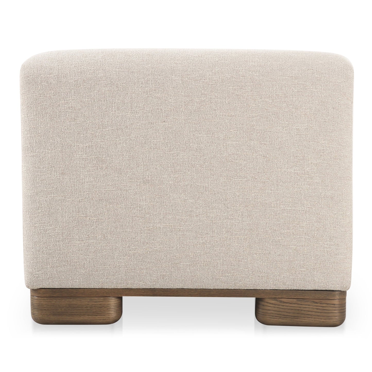 June Oatmeal Slipper Chair - Ornate Home