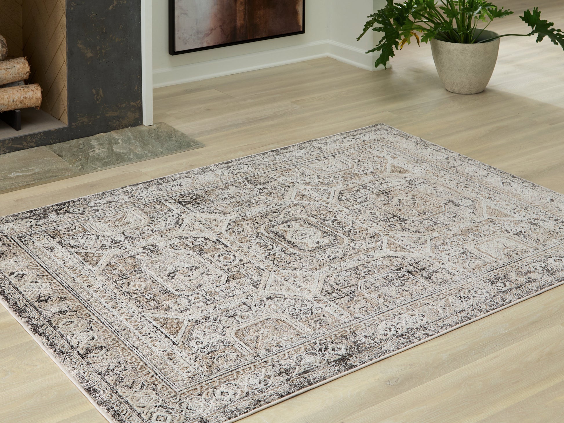 Junley Multi Medium Rug- Viva Furn