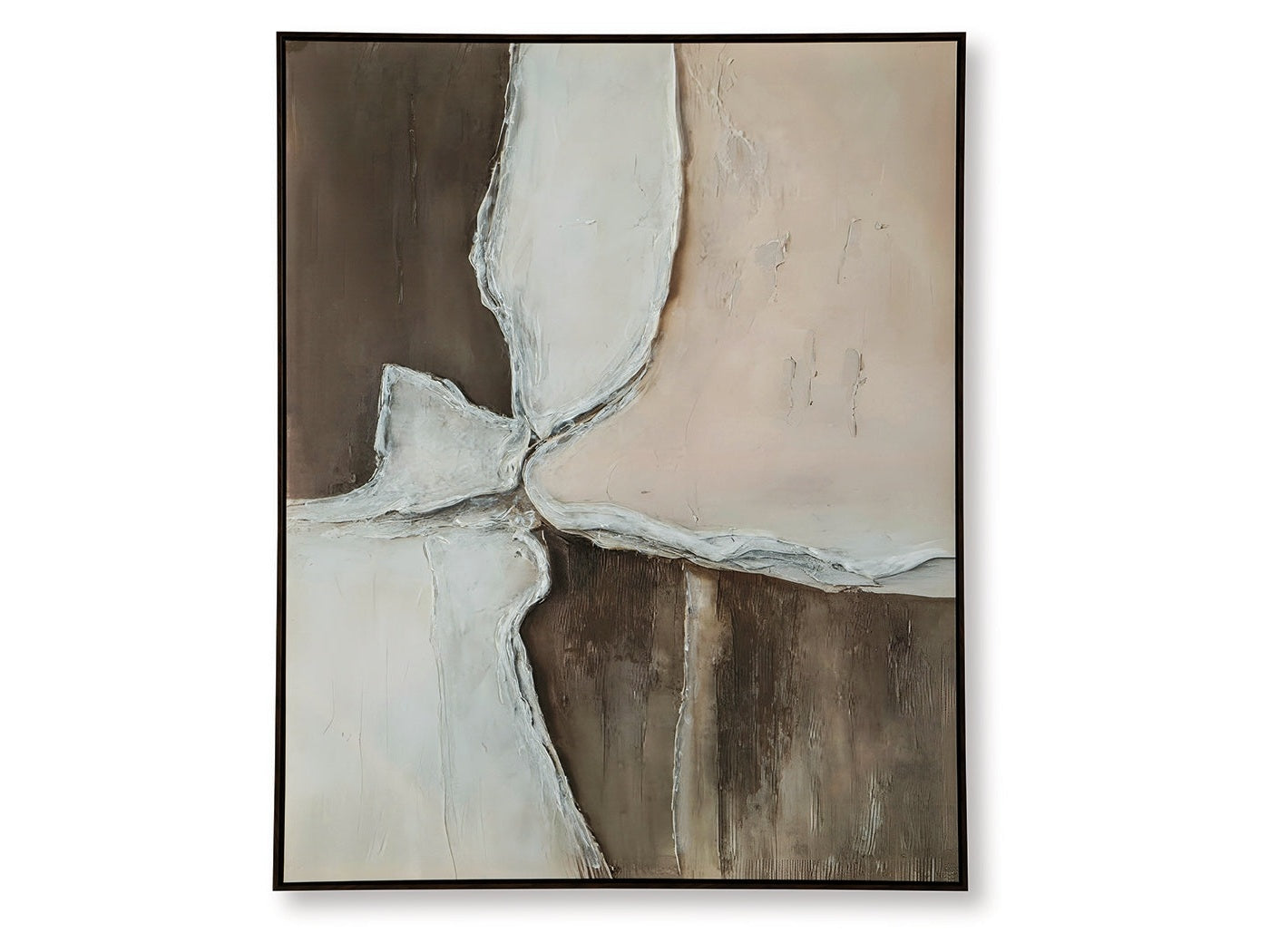 Junward Brown/Tan/White Wall Art- Viva Furn