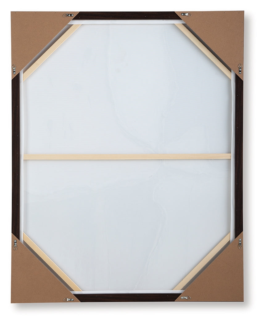 Junward Brown/Tan/White Wall Art- Viva Furn