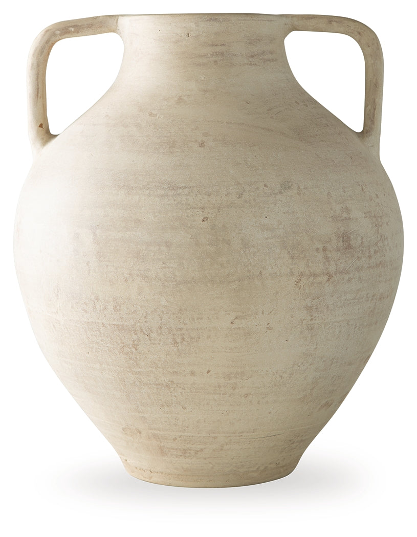 Justy Antique Beige Vase- Viva Furn