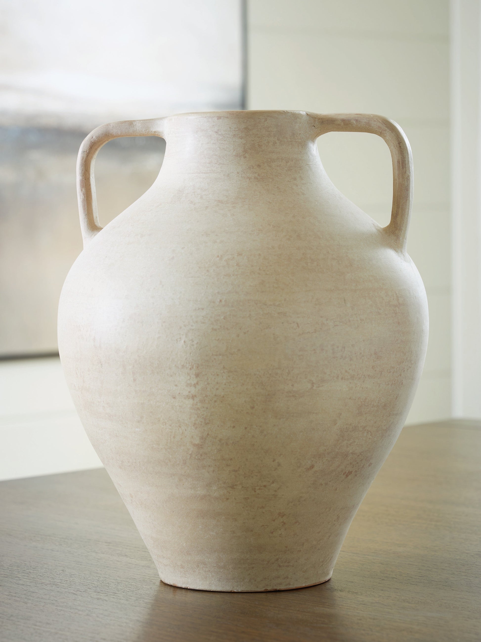 Justy Antique Beige Vase- Viva Furn