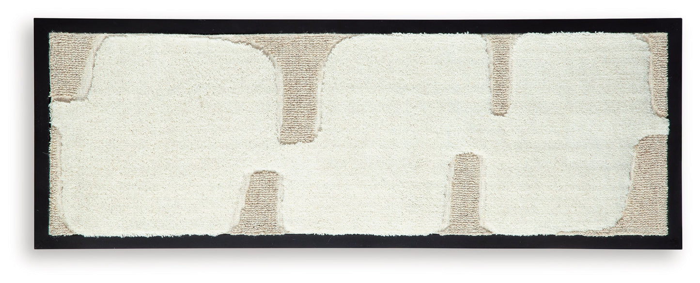 Kadworth Taupe Wall Decor- Viva Furn