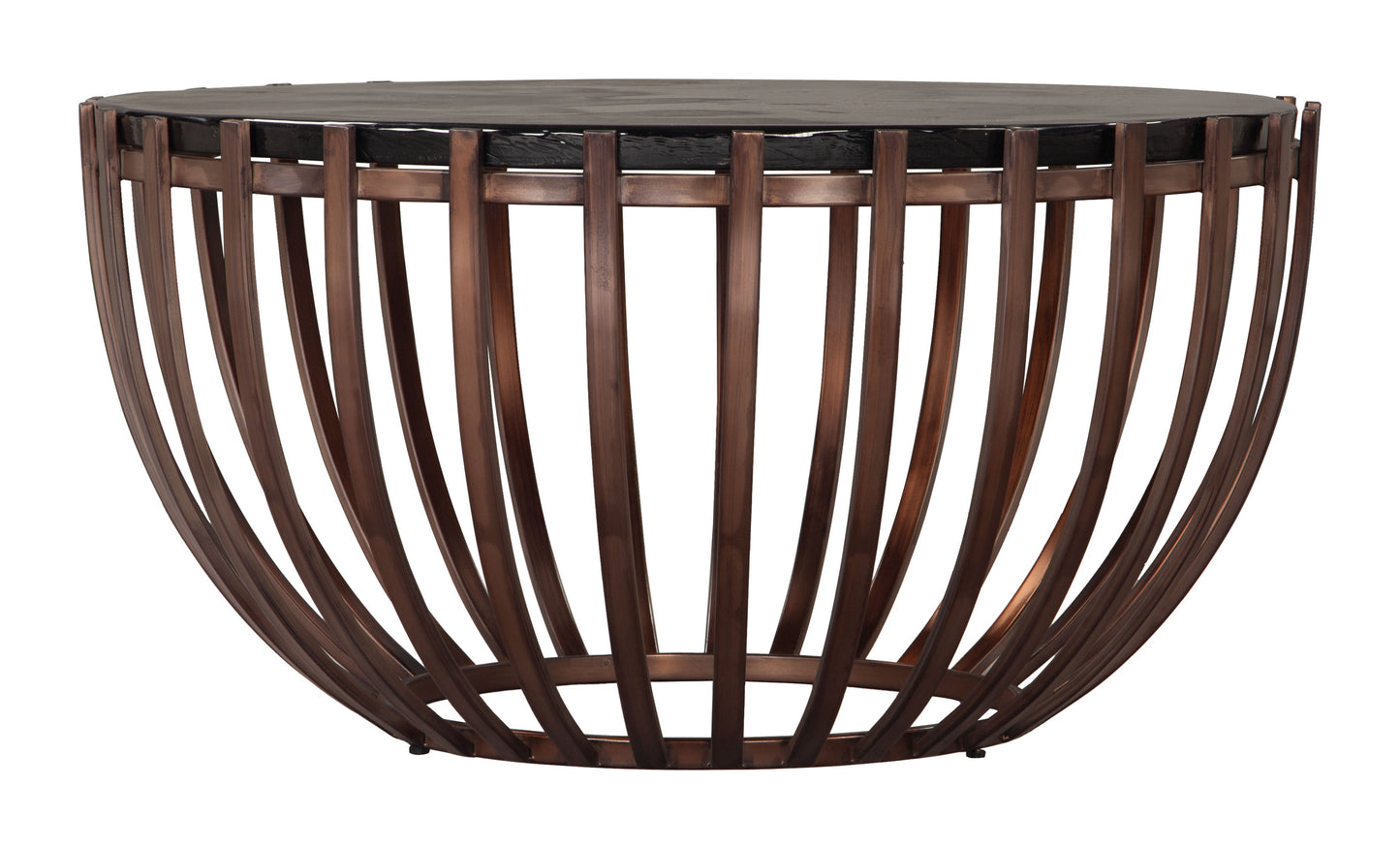 Kafig Bronze Coffee Table - Ornate Home
