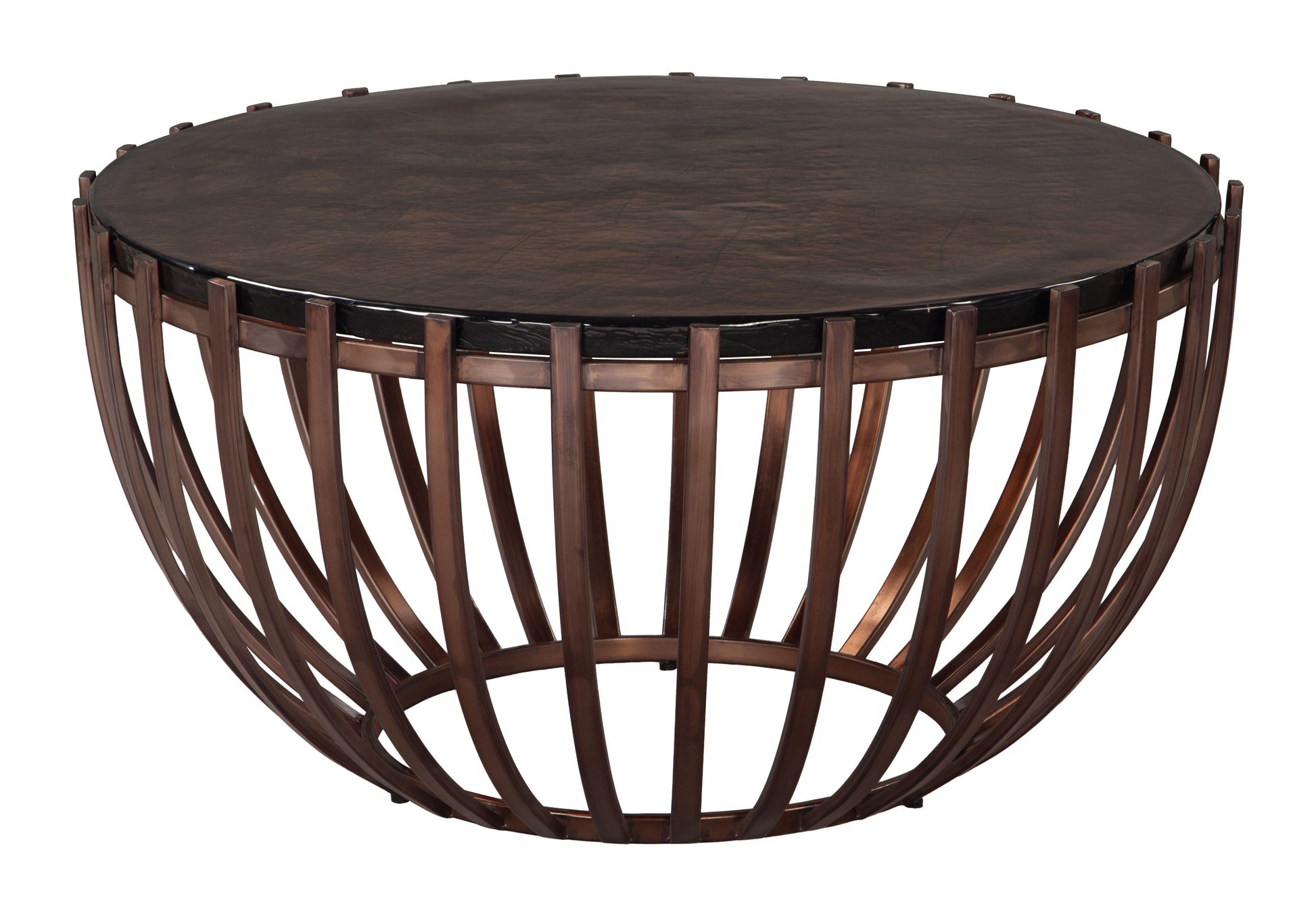 Kafig Bronze Coffee Table - Ornate Home