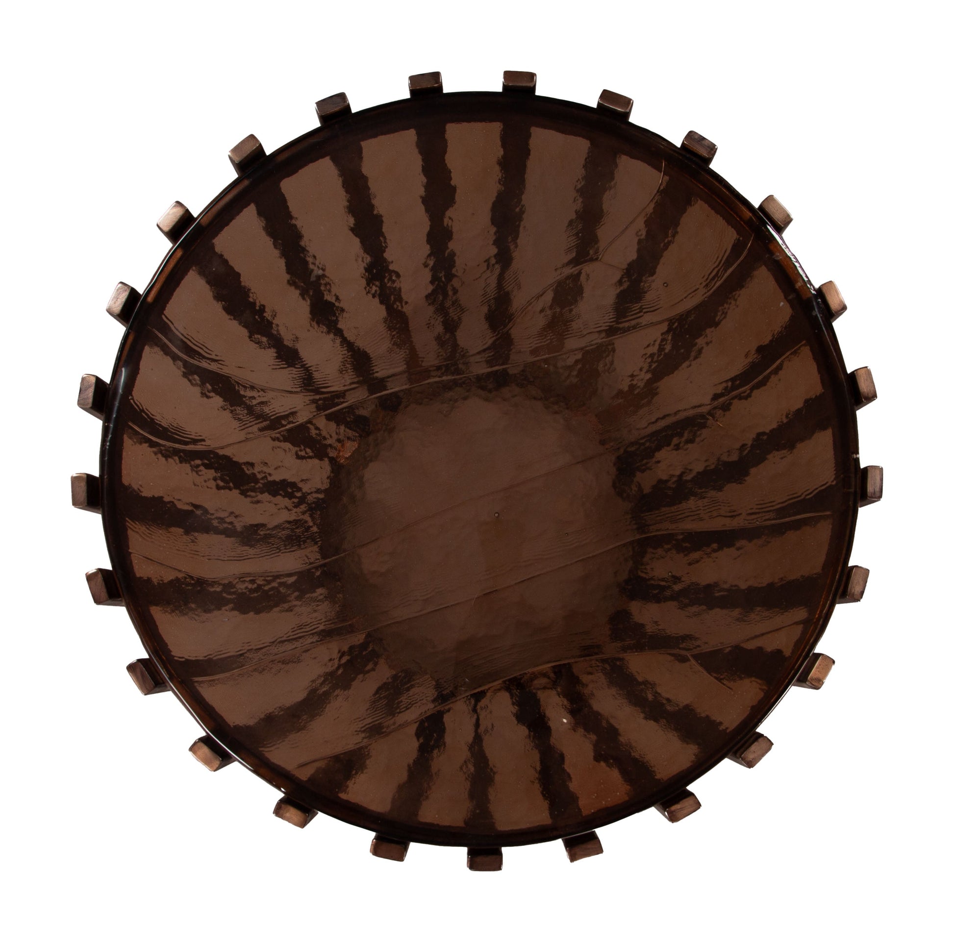 Kafig Bronze Side Table - Ornate Home