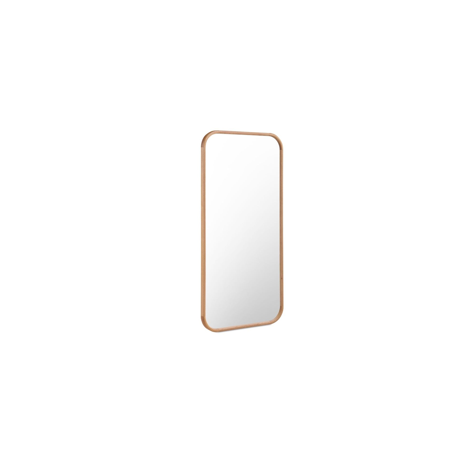 Kai Oak Floor Mirror - Ornate Home