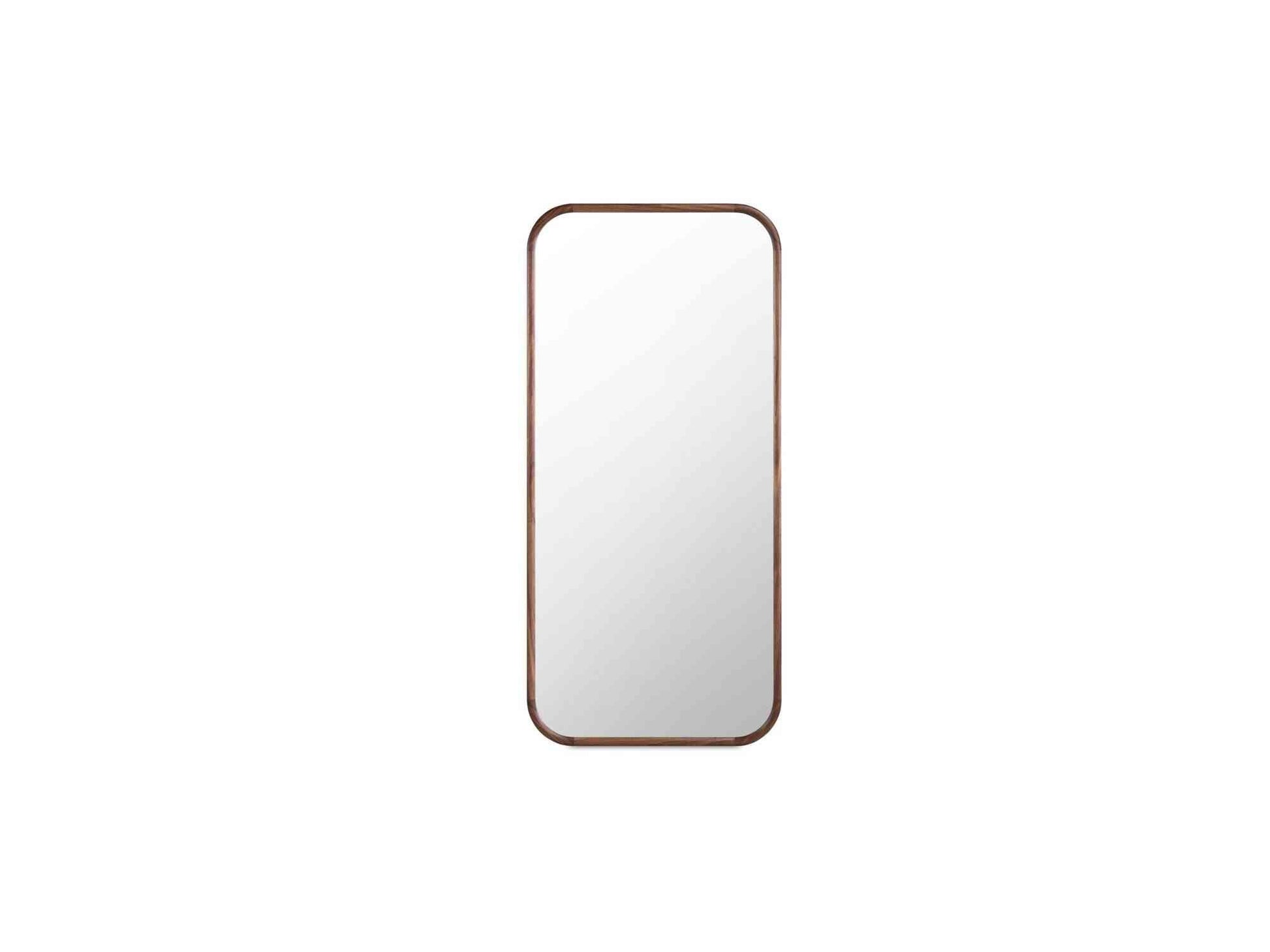 Kai Walnut Floor Mirror - Ornate Home