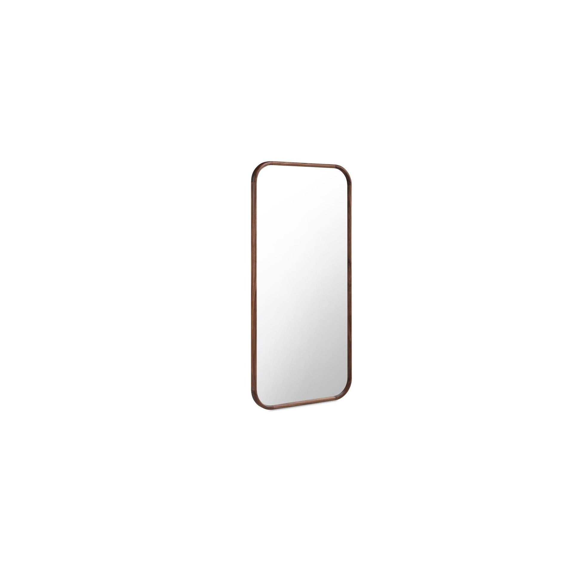 Kai Walnut Floor Mirror - Ornate Home