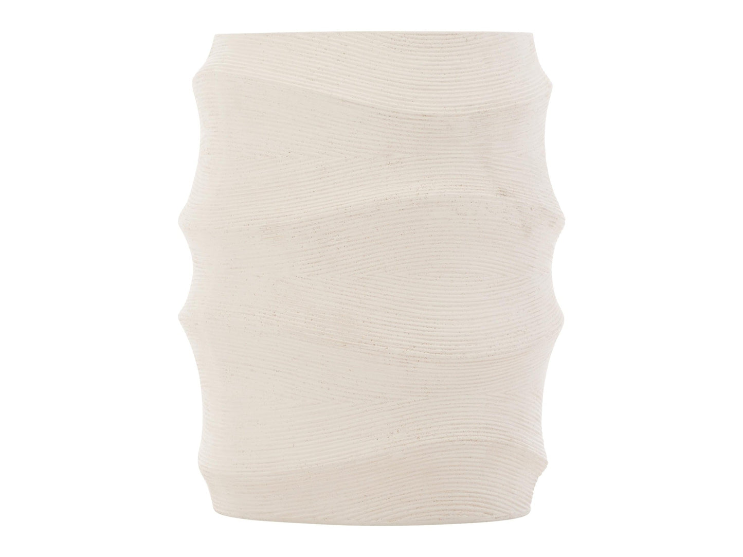 Kai White Outdoor Accent Table - Ornate Home