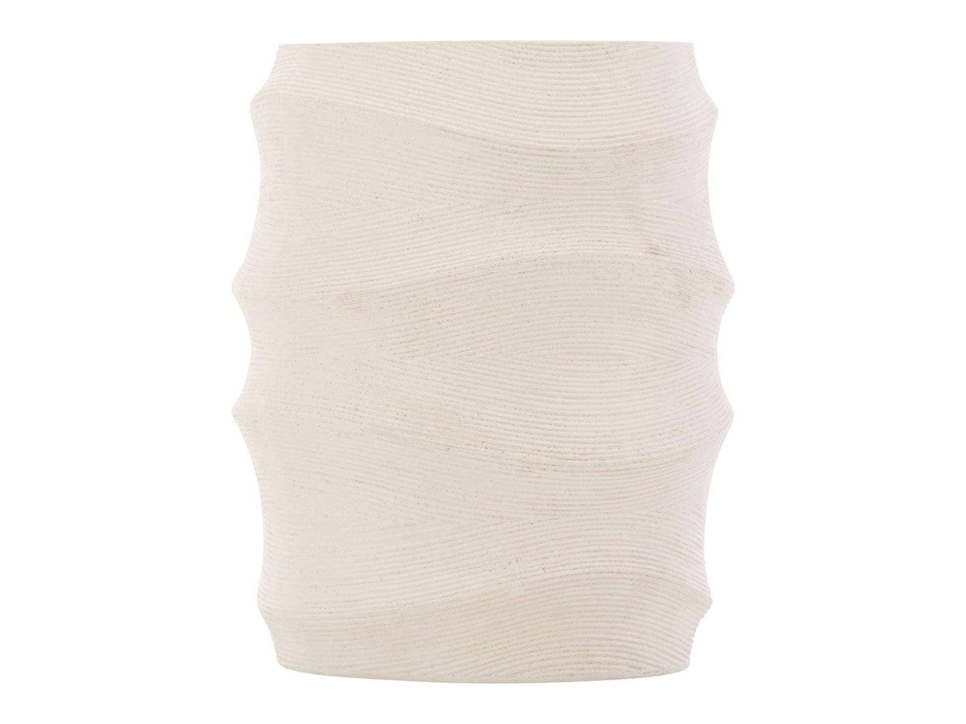 Kai White Outdoor Accent Table - Ornate Home