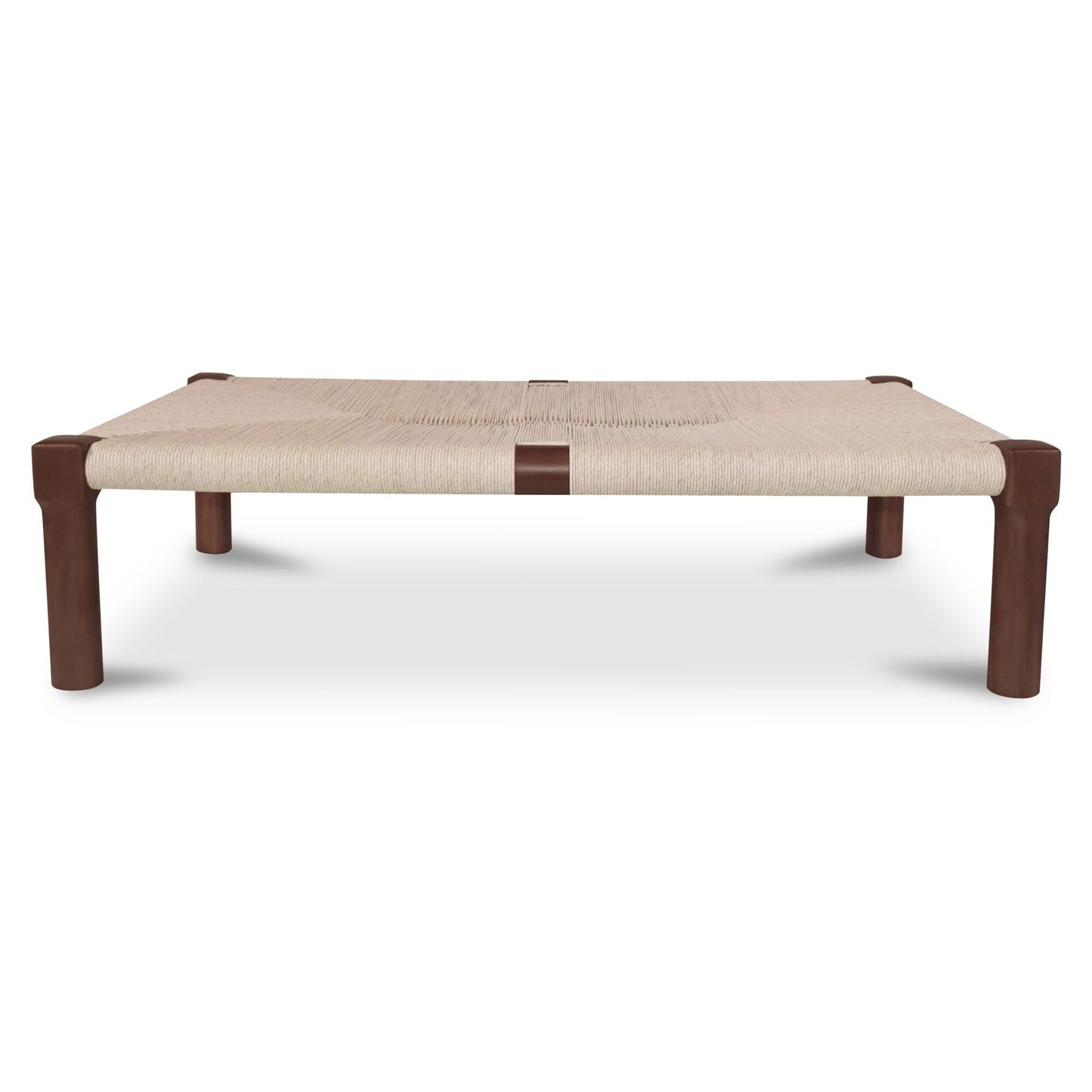 Kaia Dark Brown Outdoor Coffee Table - Ornate Home