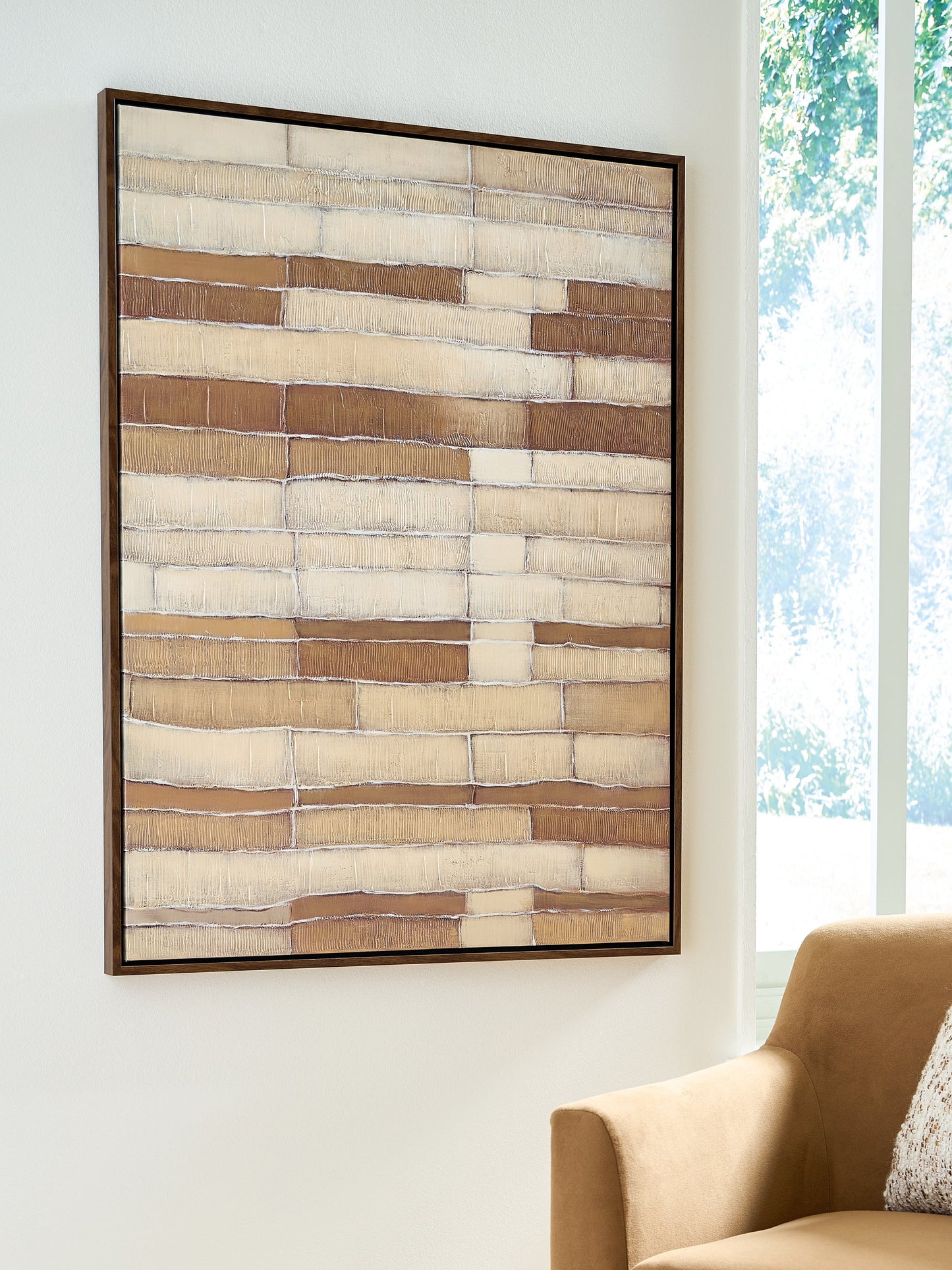 Kalanmore Brown/Tan/White Wall Art- Viva Furn