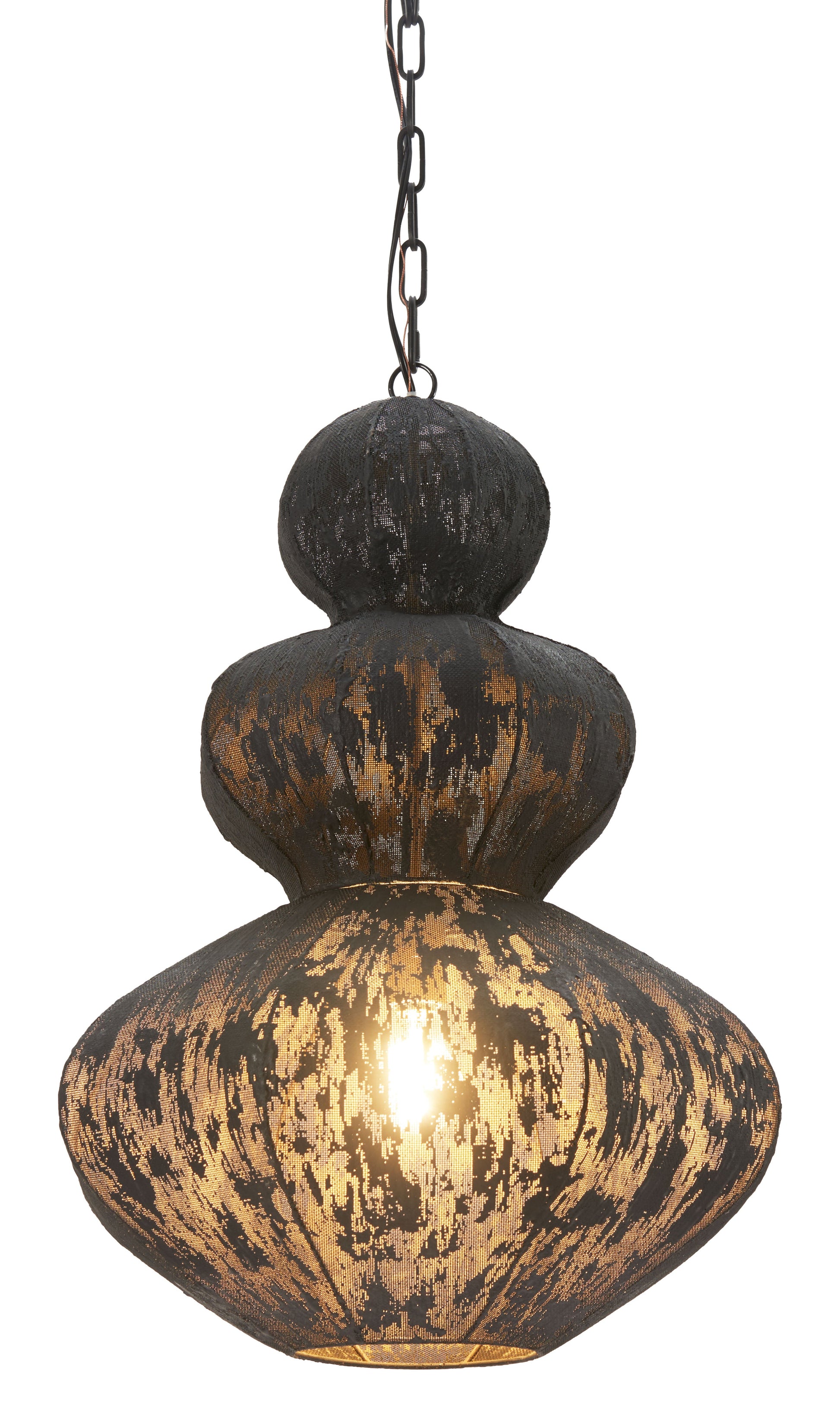 Kali Black Ceiling Lamp - Ornate Home