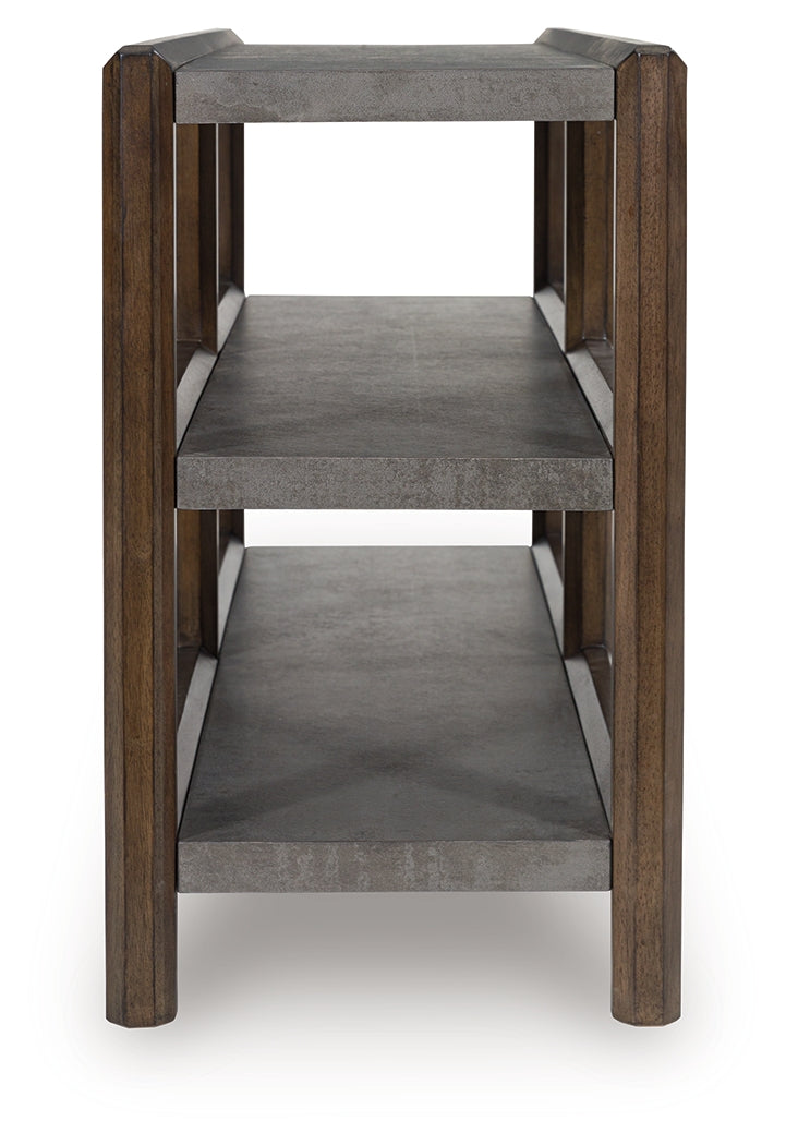 Kallenny Brown/Gray Sofa Table- Viva Furn
