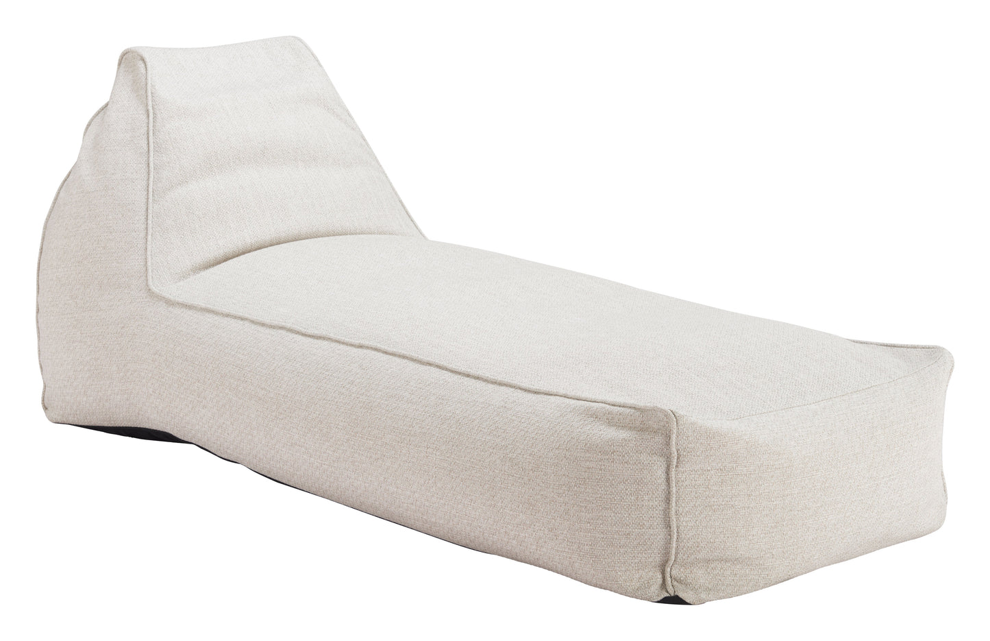 Kalm Beige Outdoor Chaise Lounge - Ornate Home